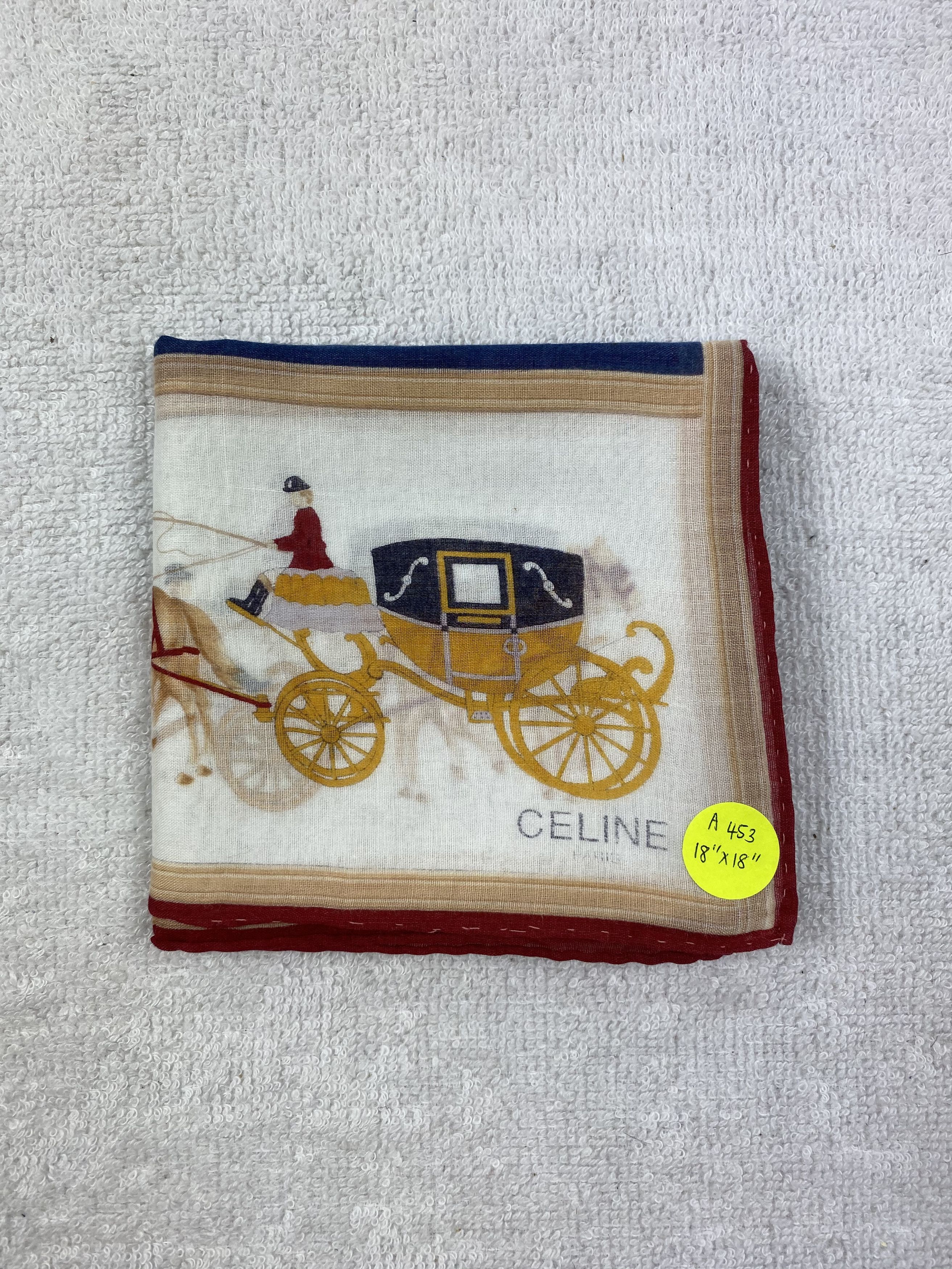 Celine Celine Handkerchief / Bandana / Neckerchief Size ONE SIZE - 6 Thumbnail