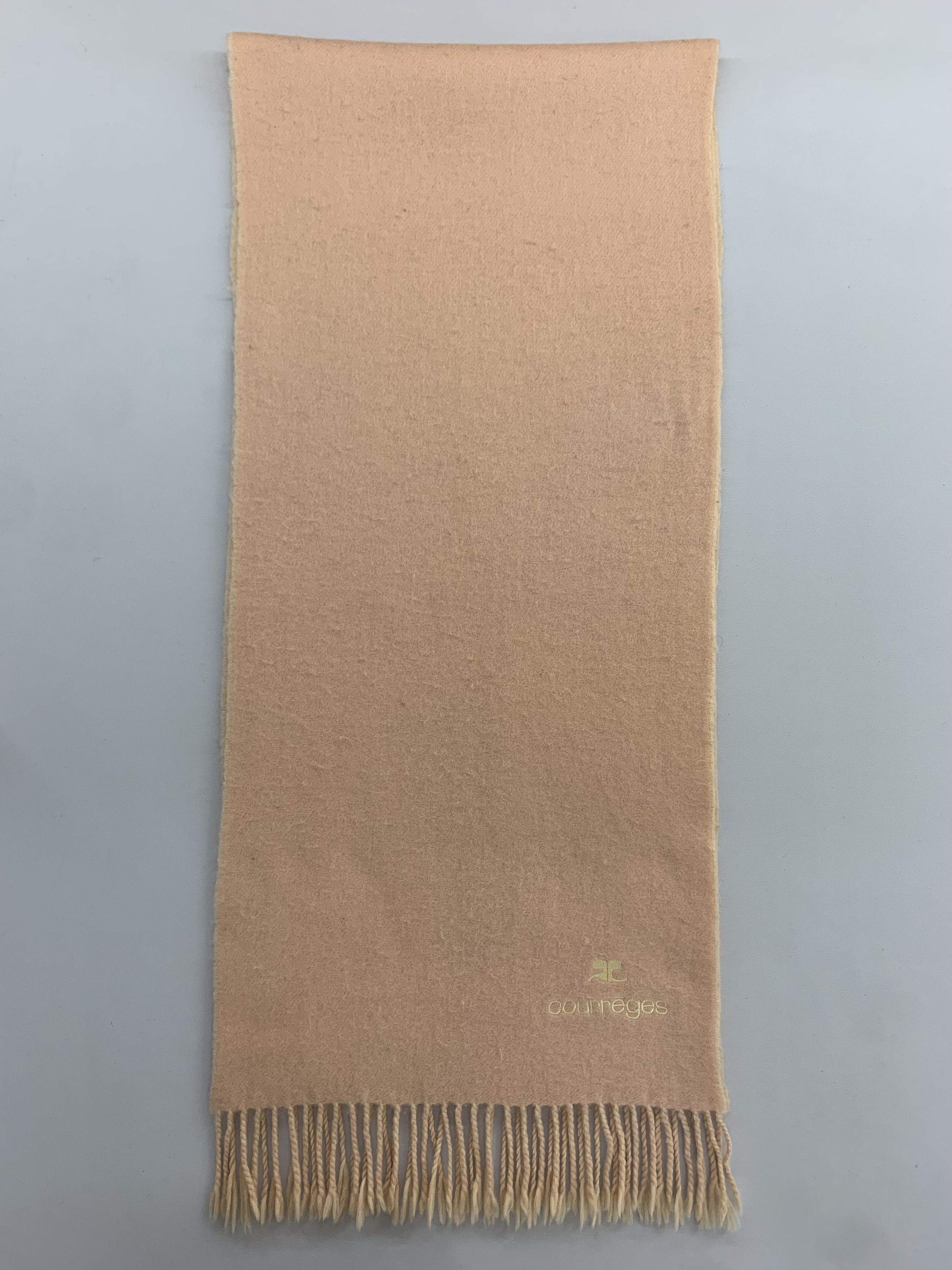 Courreges Courreges Scarf Wool Muffler Neck Wrap BL2104 Size ONE SIZE - 2 Thumbnail