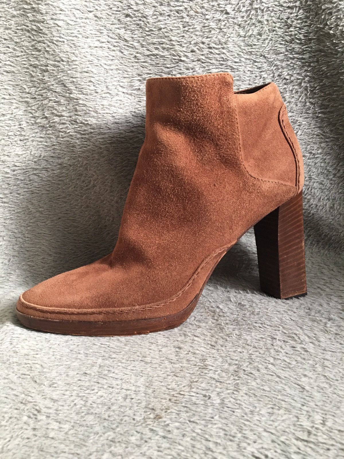 Loro Piana Loro Piana Suede Brown Ankle Boots EU 38 Size US 8 / IT 38 - 10 Thumbnail
