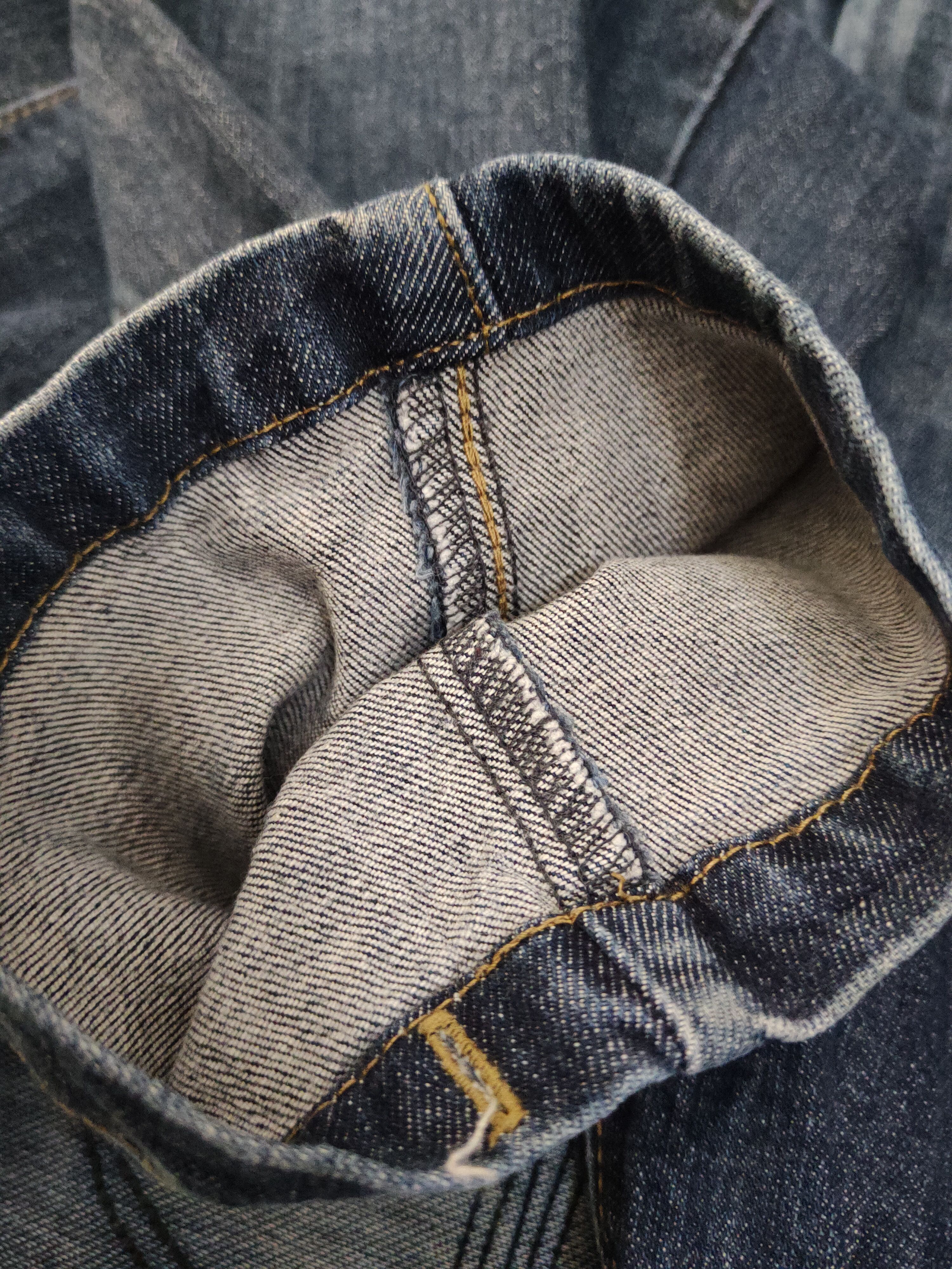 Japanese Brand Evenriver Distressed Ripped denim cargoJeans #W1989 Size 32" / US 10 / IT 46 - 14 Thumbnail