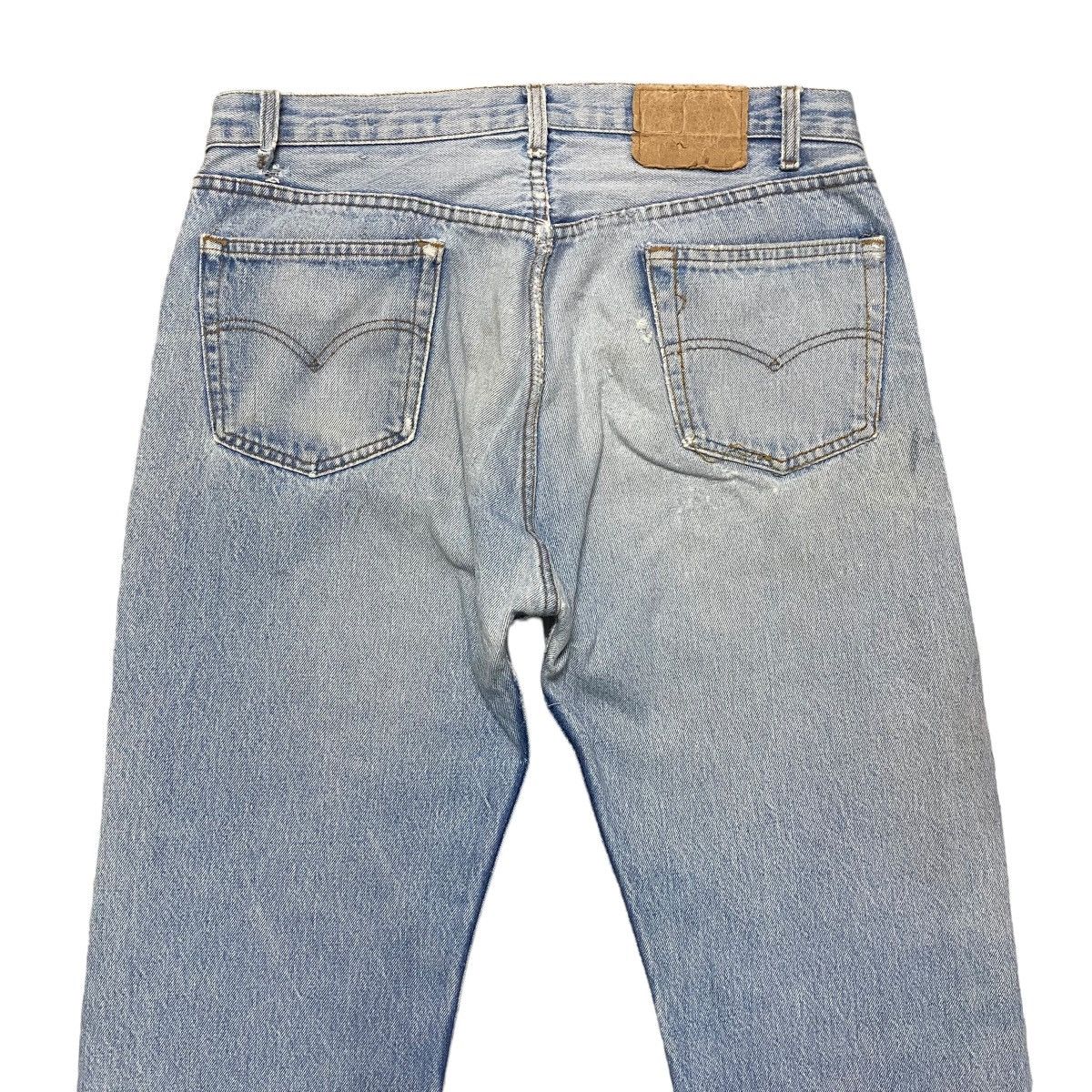 Levi's Vintage 80s Levis 501xx Distressed Jeans Size US 34 / EU 50 - 11 Thumbnail