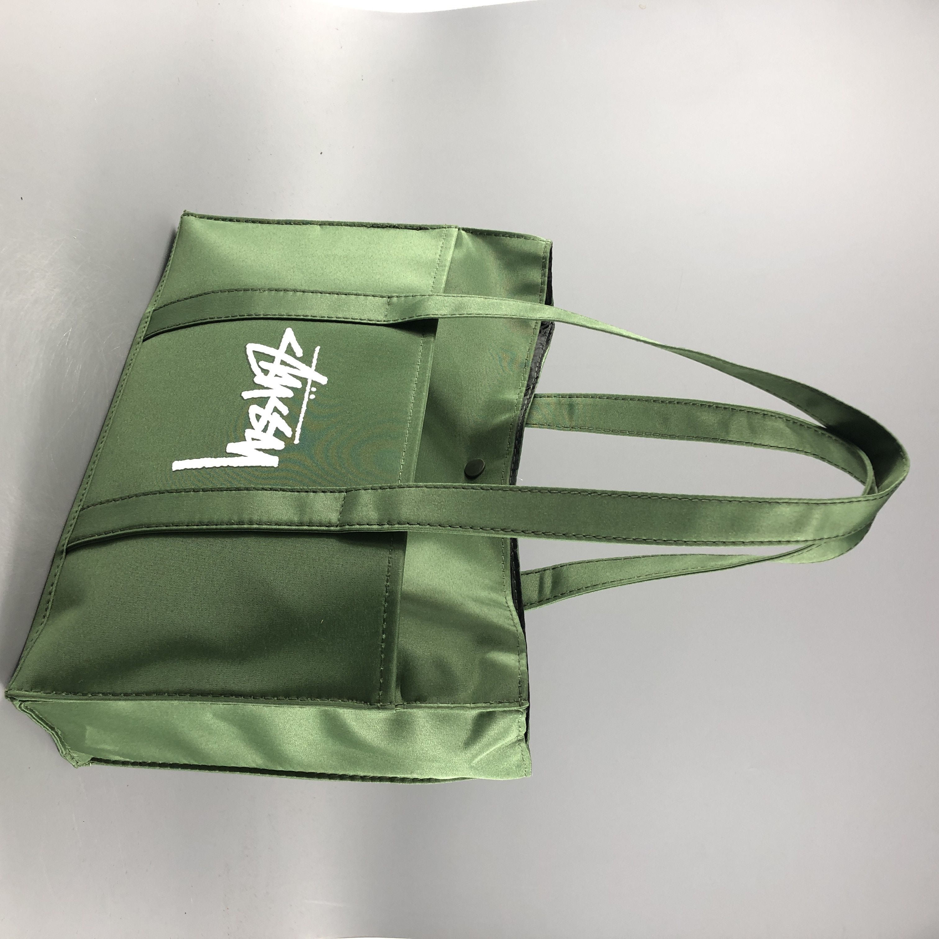Stussy AUTHENTIC 🇯🇵 Stussy Magazine Military Color Tote Bag Size ONE SIZE - 2 Thumbnail