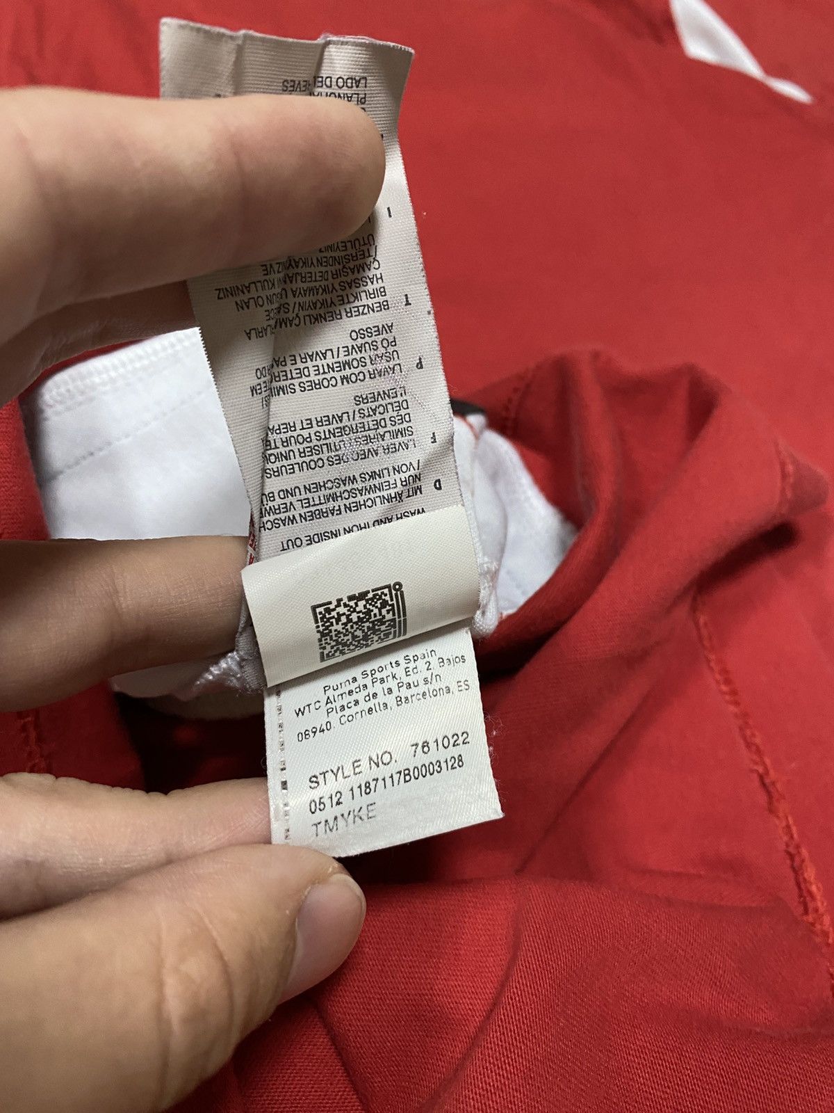 Ferrari × Puma Santander Pirelli puma shell vintage racing shirt Size US XL / EU 56 / 4 - 10 Thumbnail
