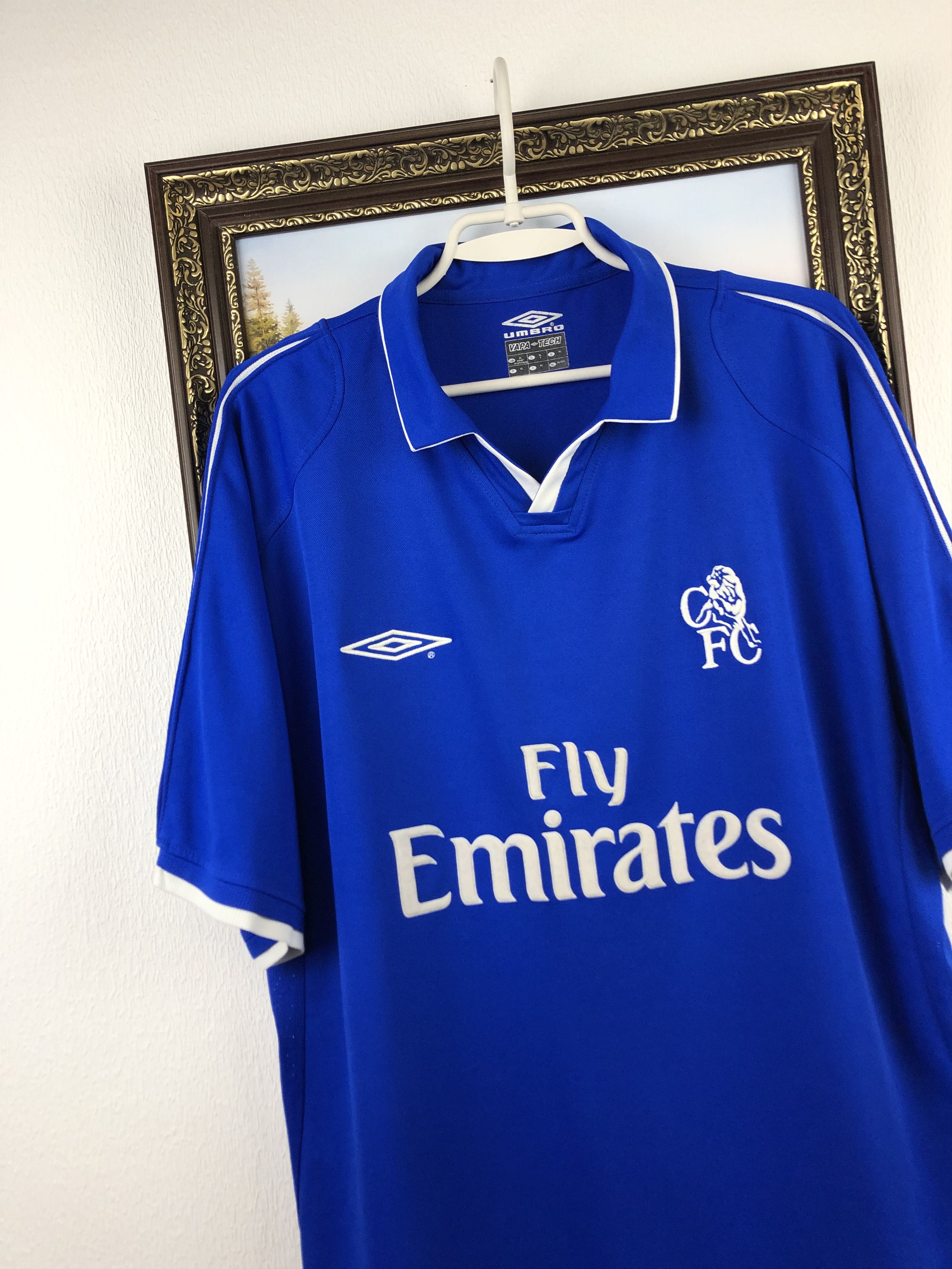 Vintage Chelsea Home football shirt 2001 Soccer Jersey Rare Umbro Size US XL / EU 56 / 4 - 3 Thumbnail