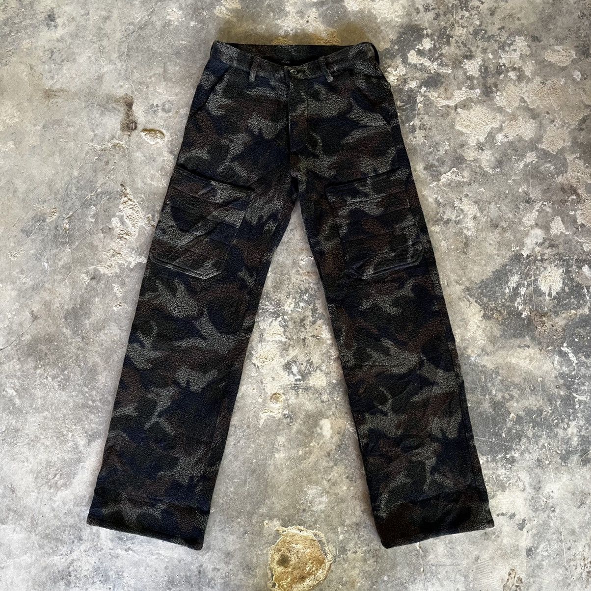 If Six Was Nine × Japanese Brand × Yuji Yamada yujiyamada camo wool pants Size US 32 / EU 48 - 1 Thumbnail