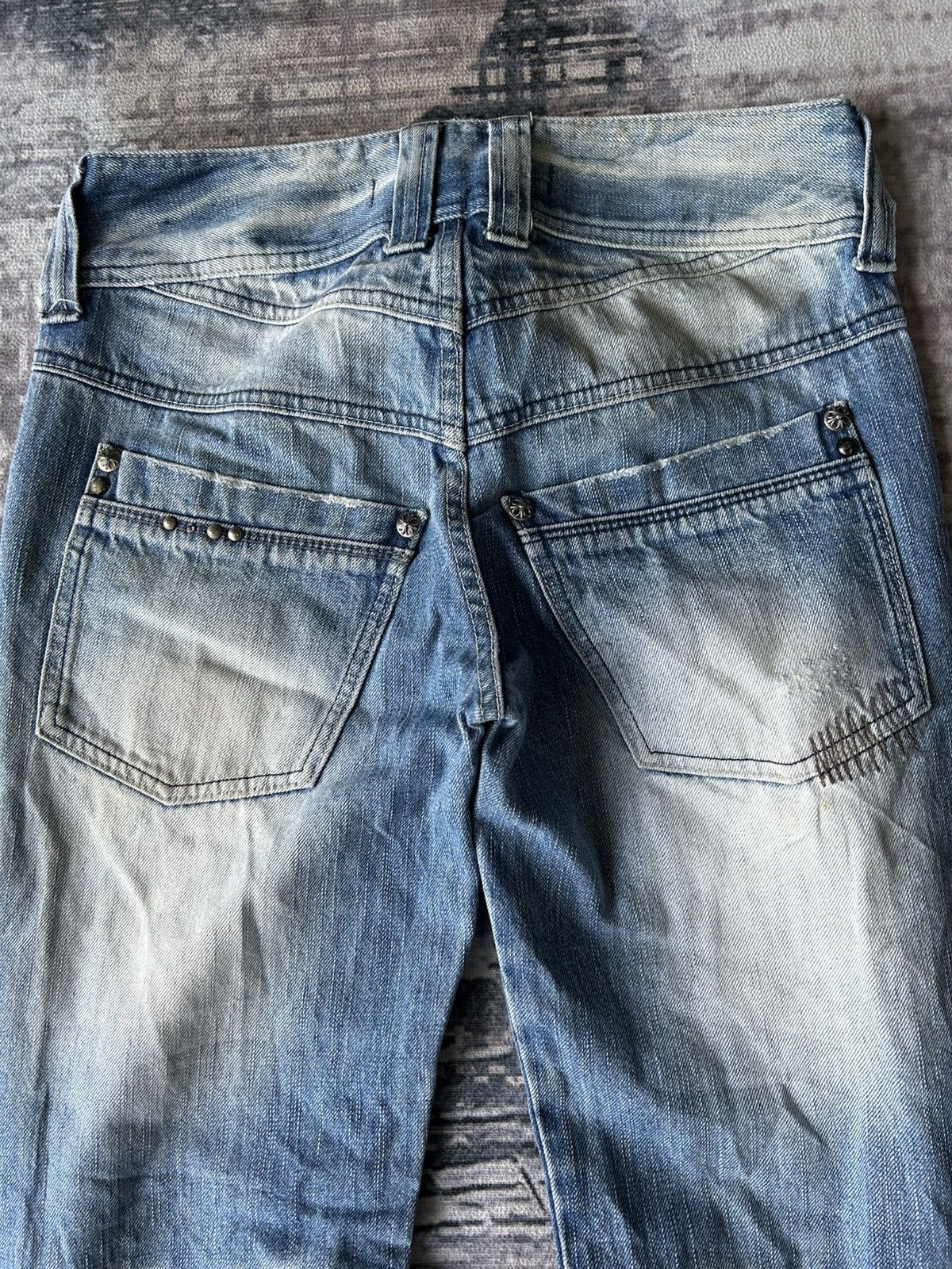 If Six Was Nine Cook & Jeans washed Punk Jeans Size US 30 / EU 46 - 13 Thumbnail