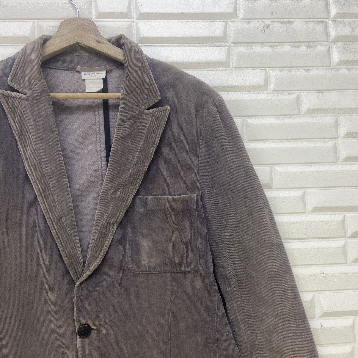 Dries Van Noten Vintage Dries Van Noten Corduroy Jacket Coat Size US S / EU 44-46 / 1 - 7 Thumbnail
