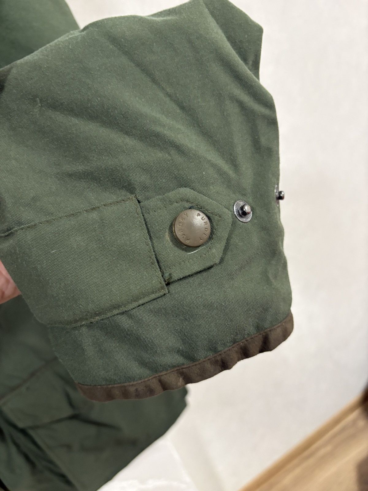 James Purdey & Sons Snipe Shell Hooded Shooting Coat Green