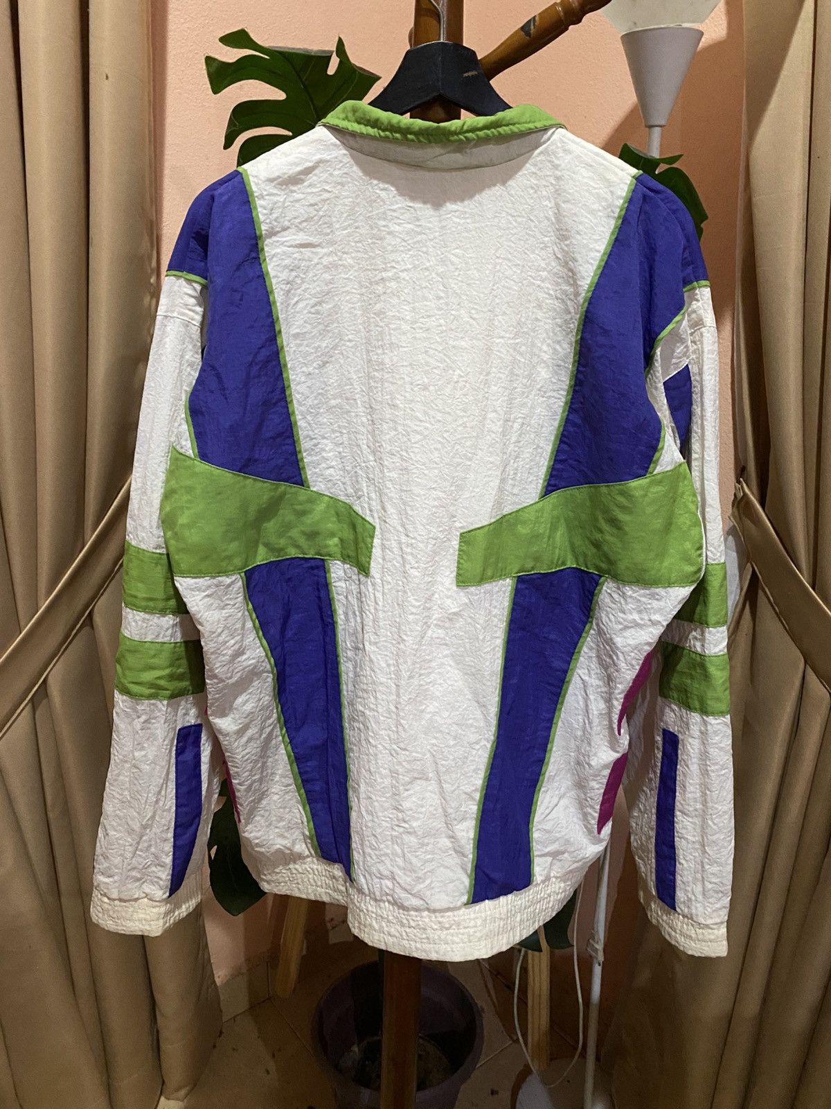 Adidas Adidas Originals Colorblock Windbreaker Trefoil Track Top Size US L / EU 52-54 / 3 - 11 Thumbnail