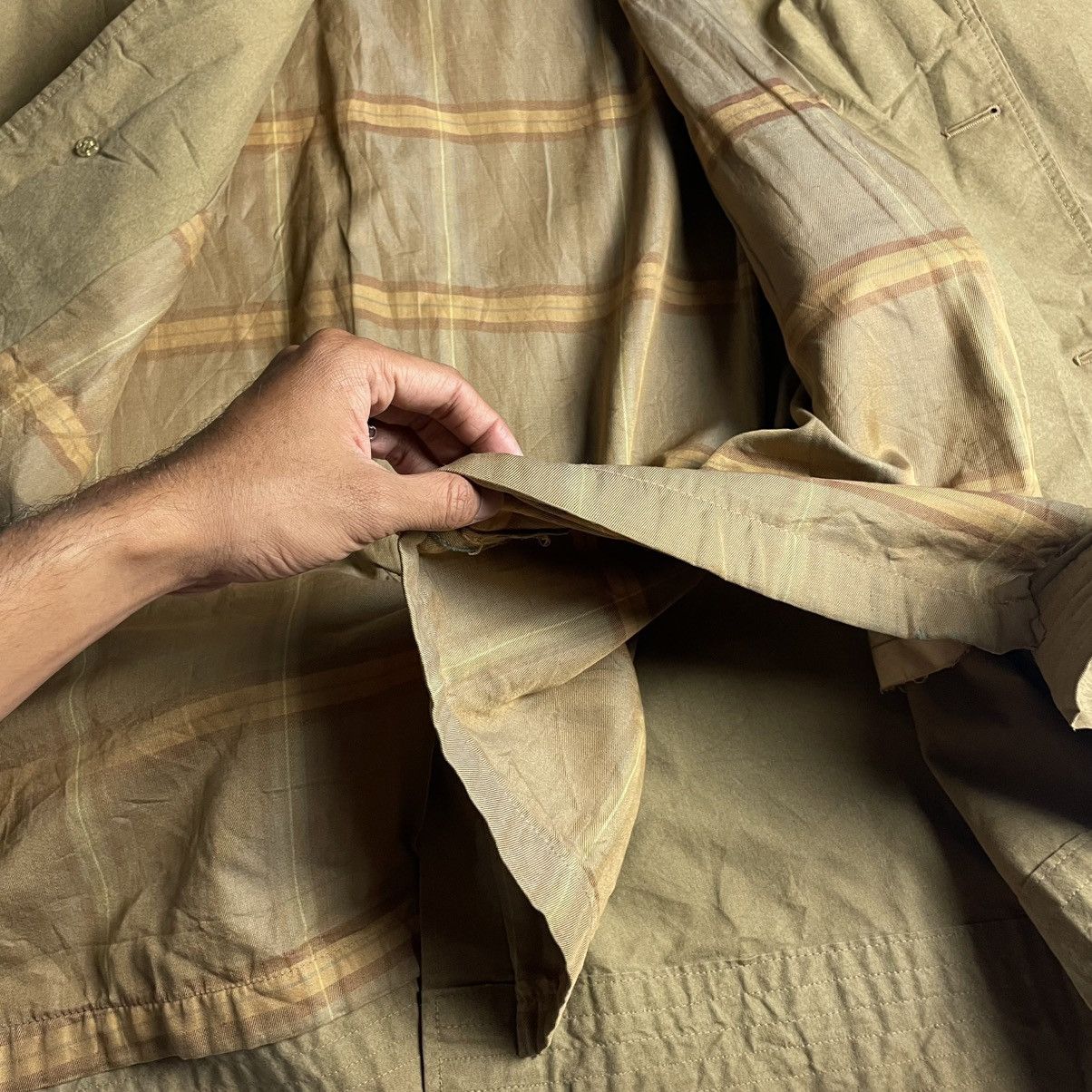 Burberry Prorsum VINTAGE BURBERRY LONG COAT JACKET MADE IN ENGLAND Size US XL / EU 56 / 4 - 14 Thumbnail