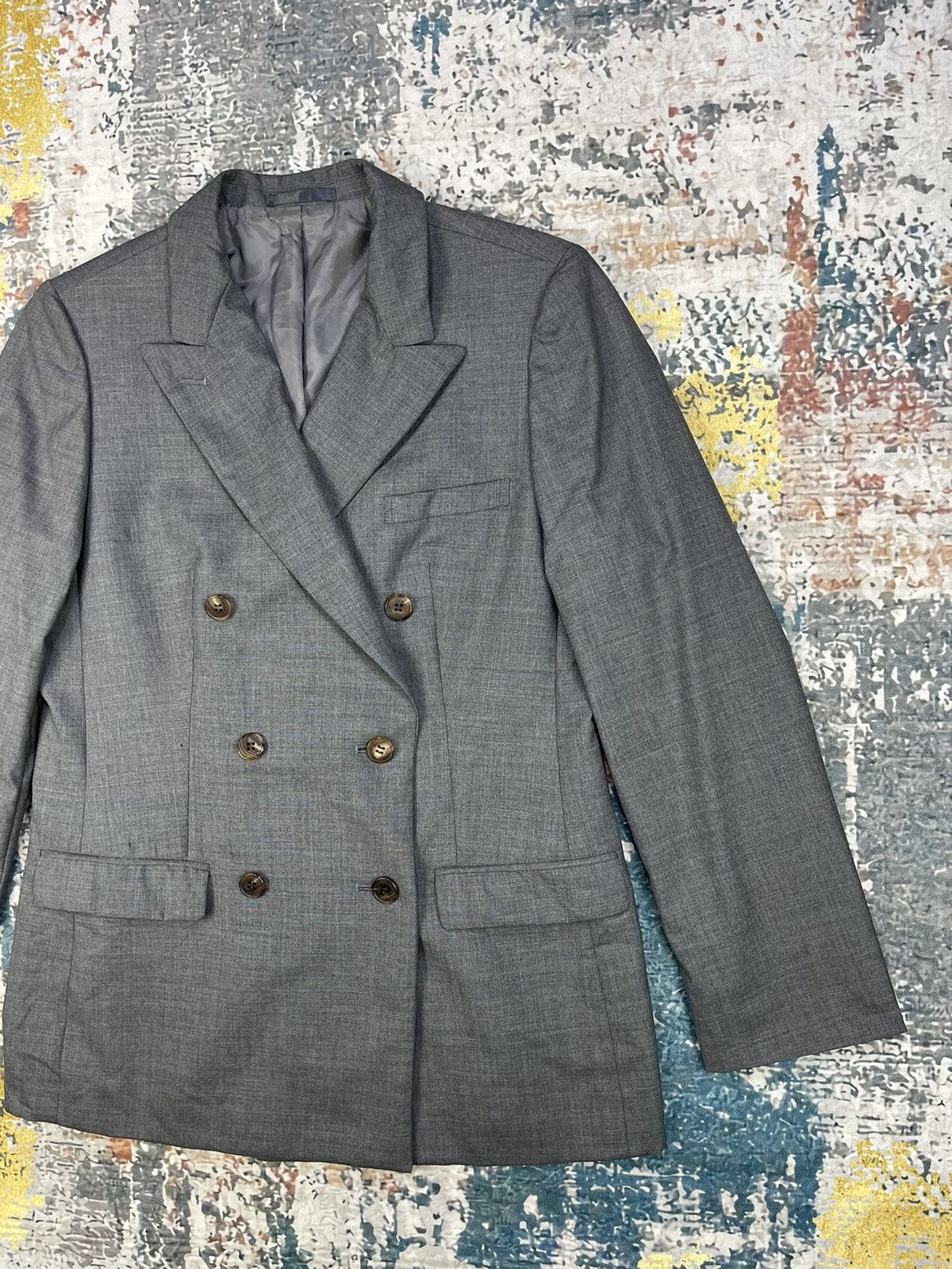 Burberry Burberry London Double Breasted Twill Blazer Jackets Size S / US 4 / IT 40 - 3 Thumbnail