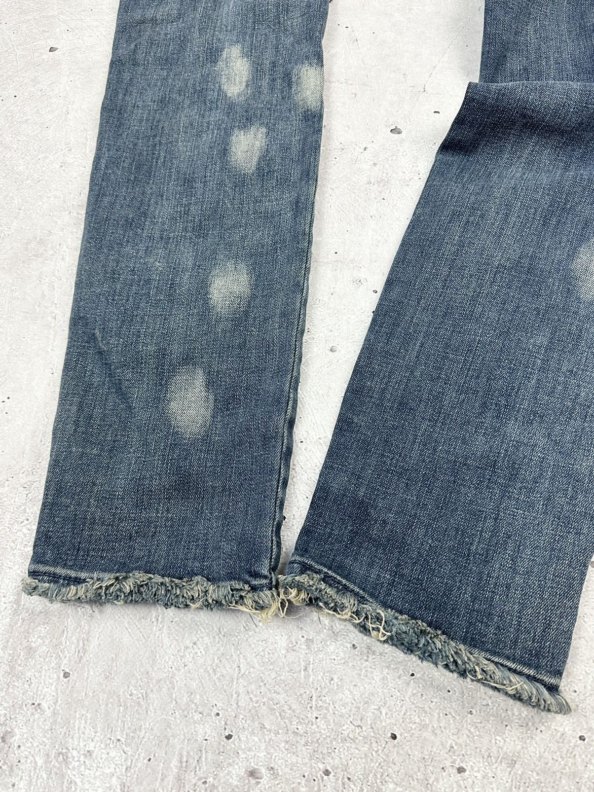 Represent Clo. Represent Destroyer Blue Cotton Sand Blast Men’s Jeans Size US 34 / EU 50 - 9 Thumbnail