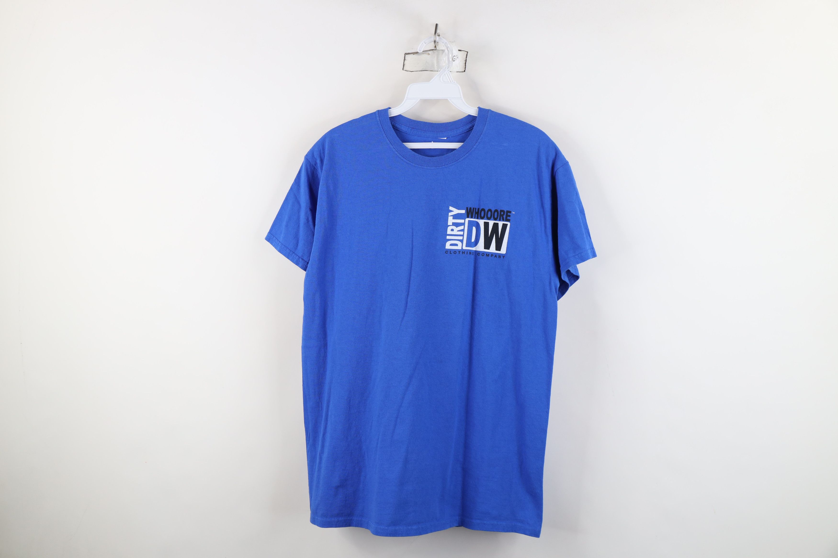 Vintage Vintage Streetwear Whooore Clothing Company T-Shirt Blue Size US S / EU 44-46 / 1 - 1 Thumbnail