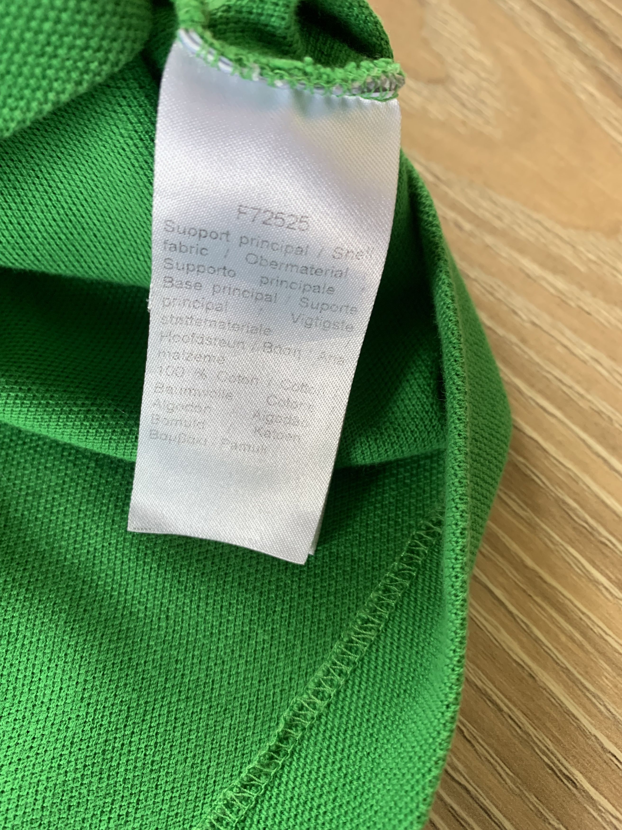 Lacoste × Vintage Lacoste Green Cotton Polo T Shirt Size US XXL / EU 58 / 5 - 7 Thumbnail