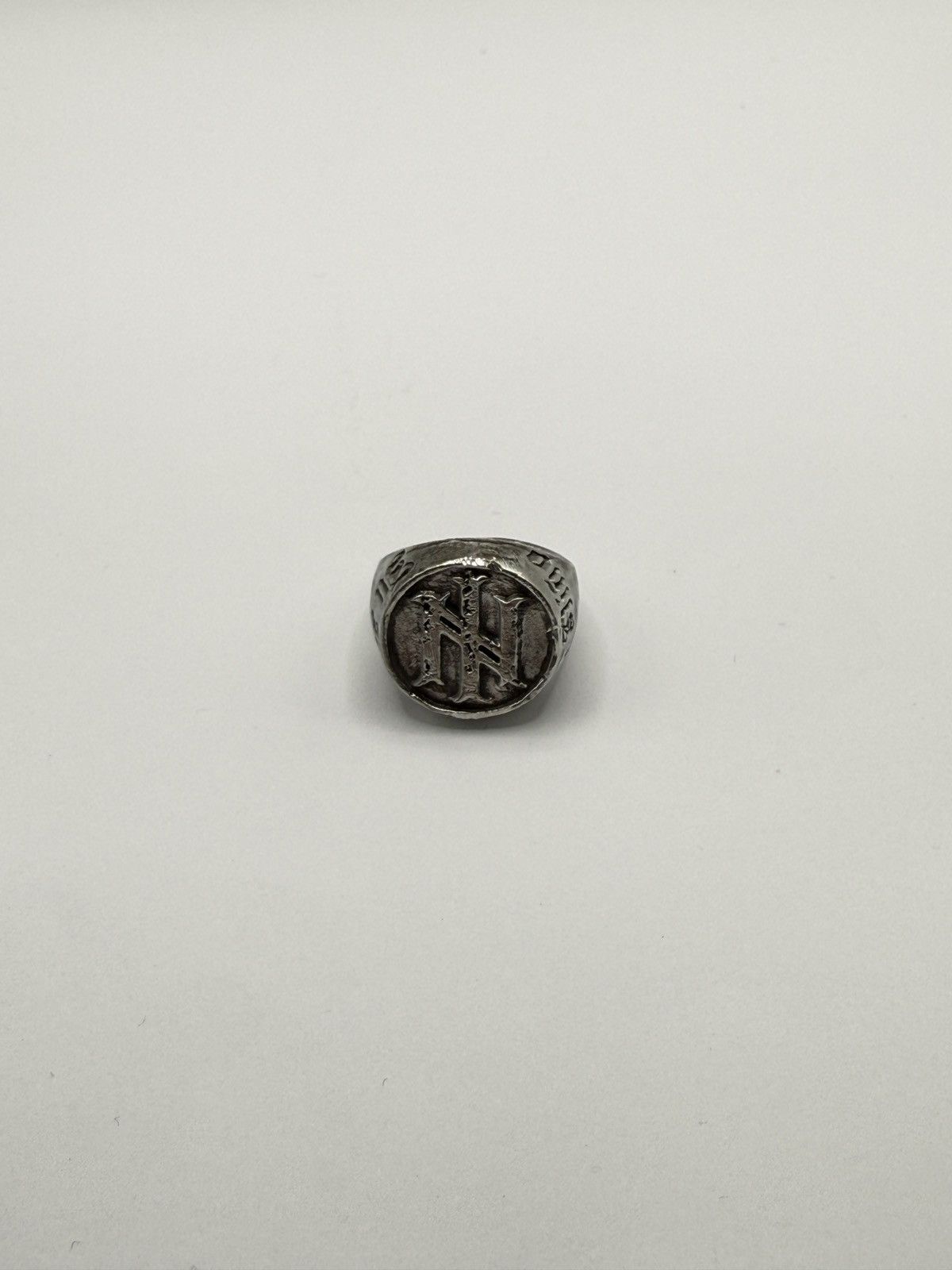 Seditionaries ill nino ring like number nine biker/goth chrome erd Size ONE SIZE - 2 Thumbnail