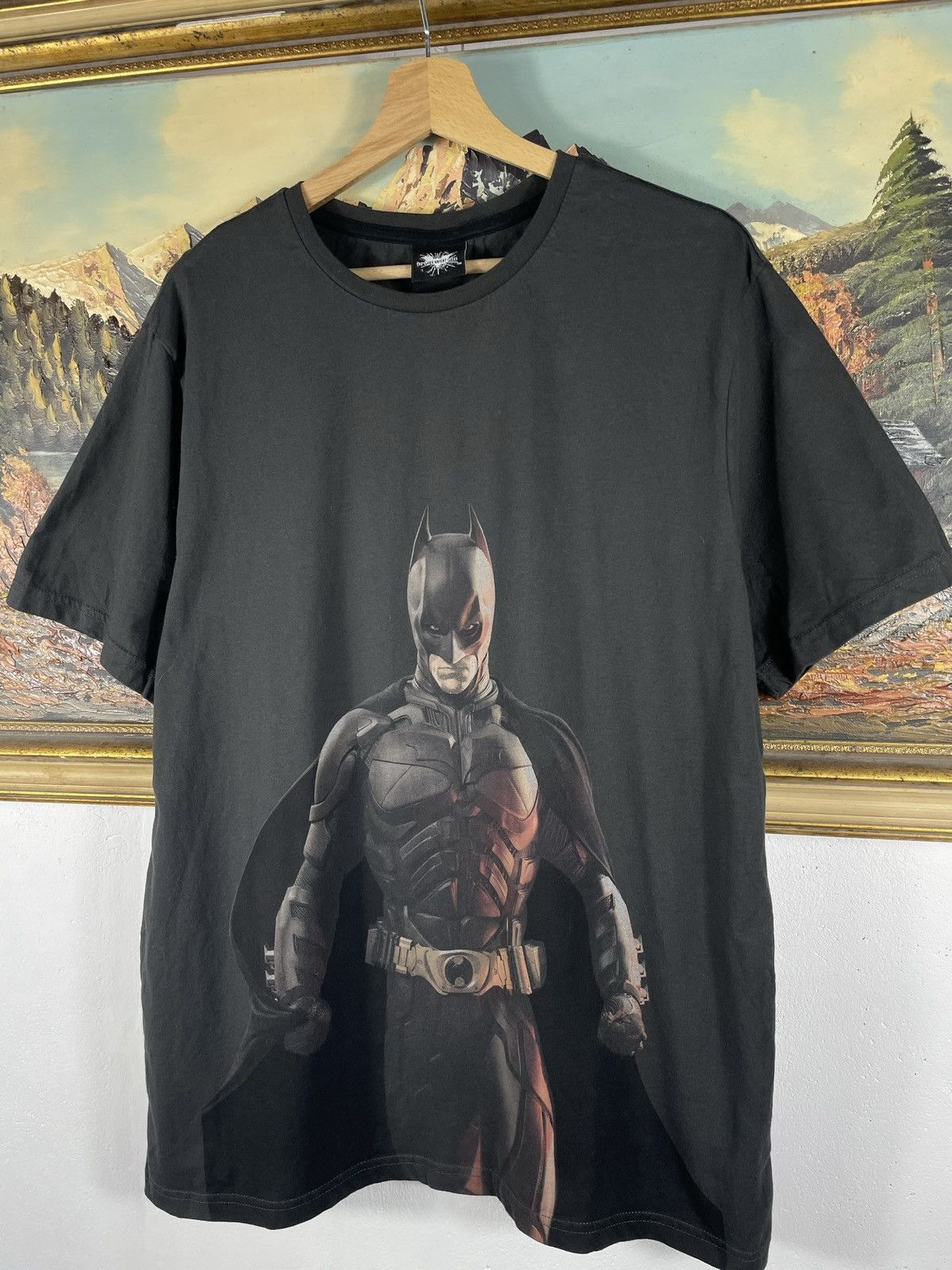 DC Comics × Vintage Vintage 2013 DC Comics Batman Dark Knight Tee Shirt Size US L / EU 52-54 / 3 - 4 Thumbnail