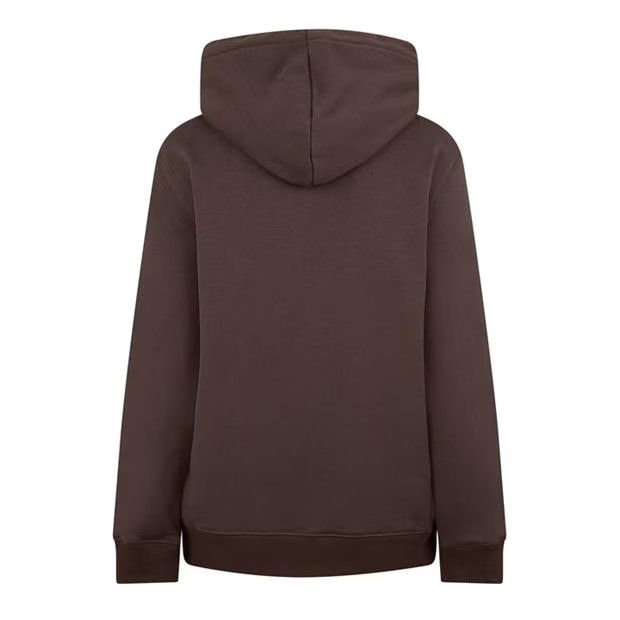 Lanvin o1g2r1mq1024 Logo Hoodie in Change Brown Size L / US 10 / IT 46 - 2 Thumbnail