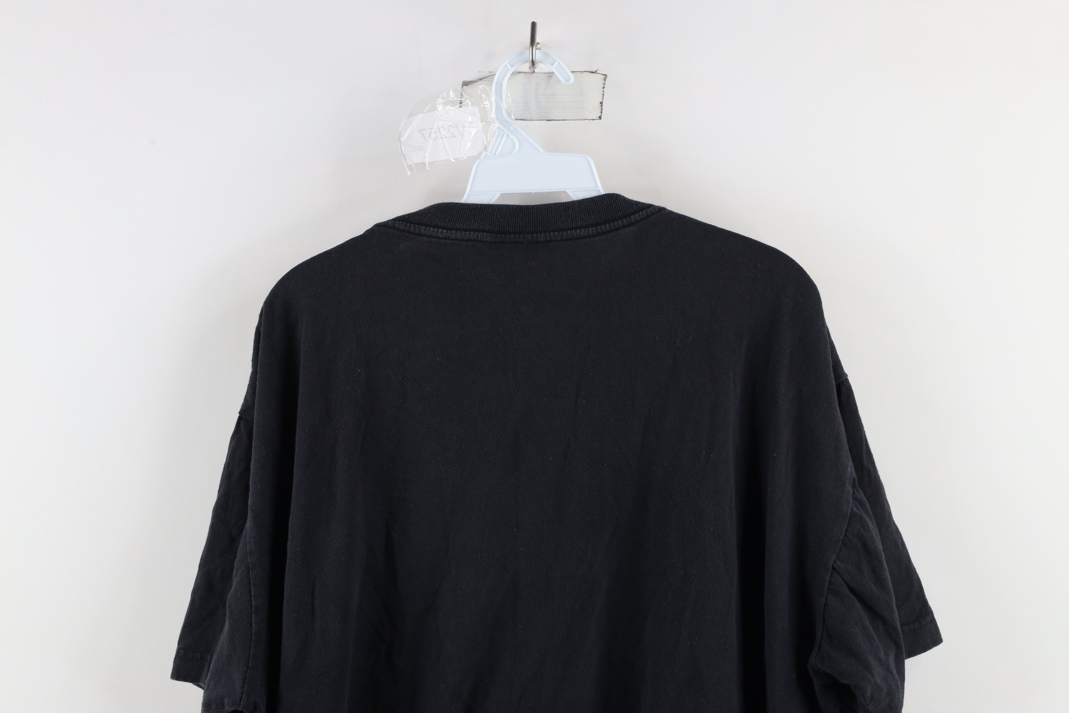 Vintage Vintage 90s Streetwear Short Sleeve T-Shirt Black Cotton Size US XXL / EU 58 / 5 - 10 Thumbnail