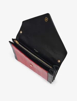 Saint Laurent Paris o1s1wg111124 Size: OS / Leather Shoulder Bag in Red & Black Size ONE SIZE - 3 Thumbnail