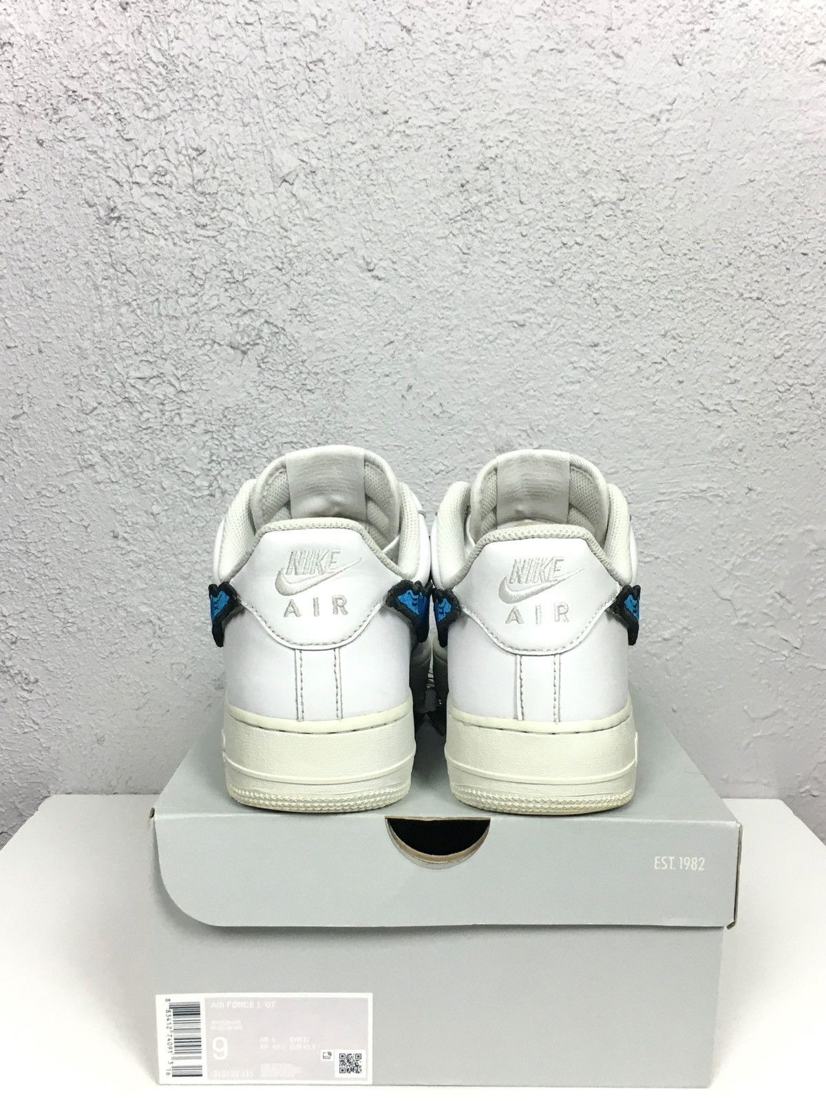 Nike shoes NIKE Air Force 1 ’07 Low sneakers vintage y2k drill Size US 9.5 / EU 42-43 - 4 Thumbnail