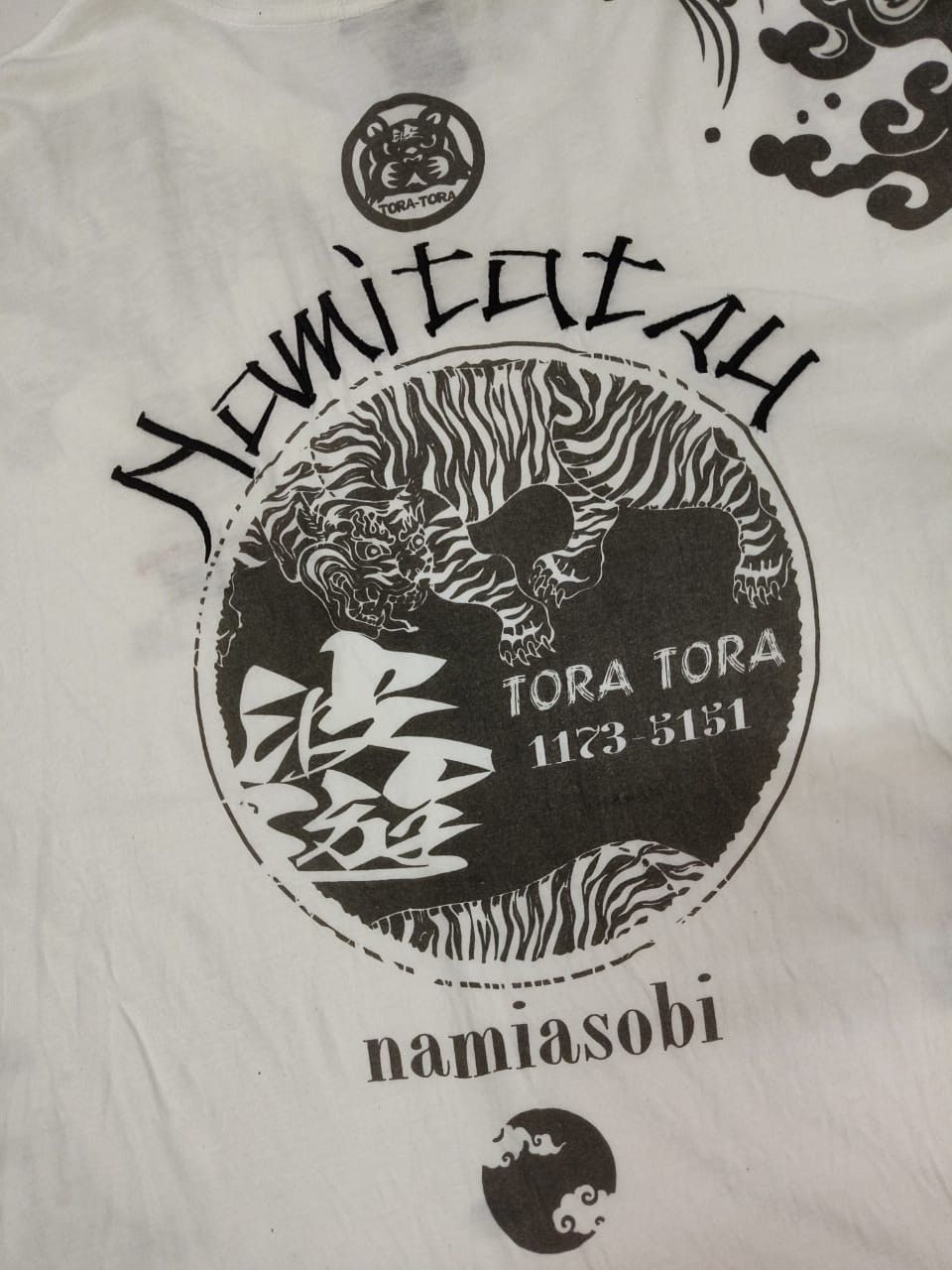 Japanese Brand VINTAGE SUKAJAN NAMIASOBI TORA-TORA Size US XL / EU 56 / 4 - 7 Thumbnail