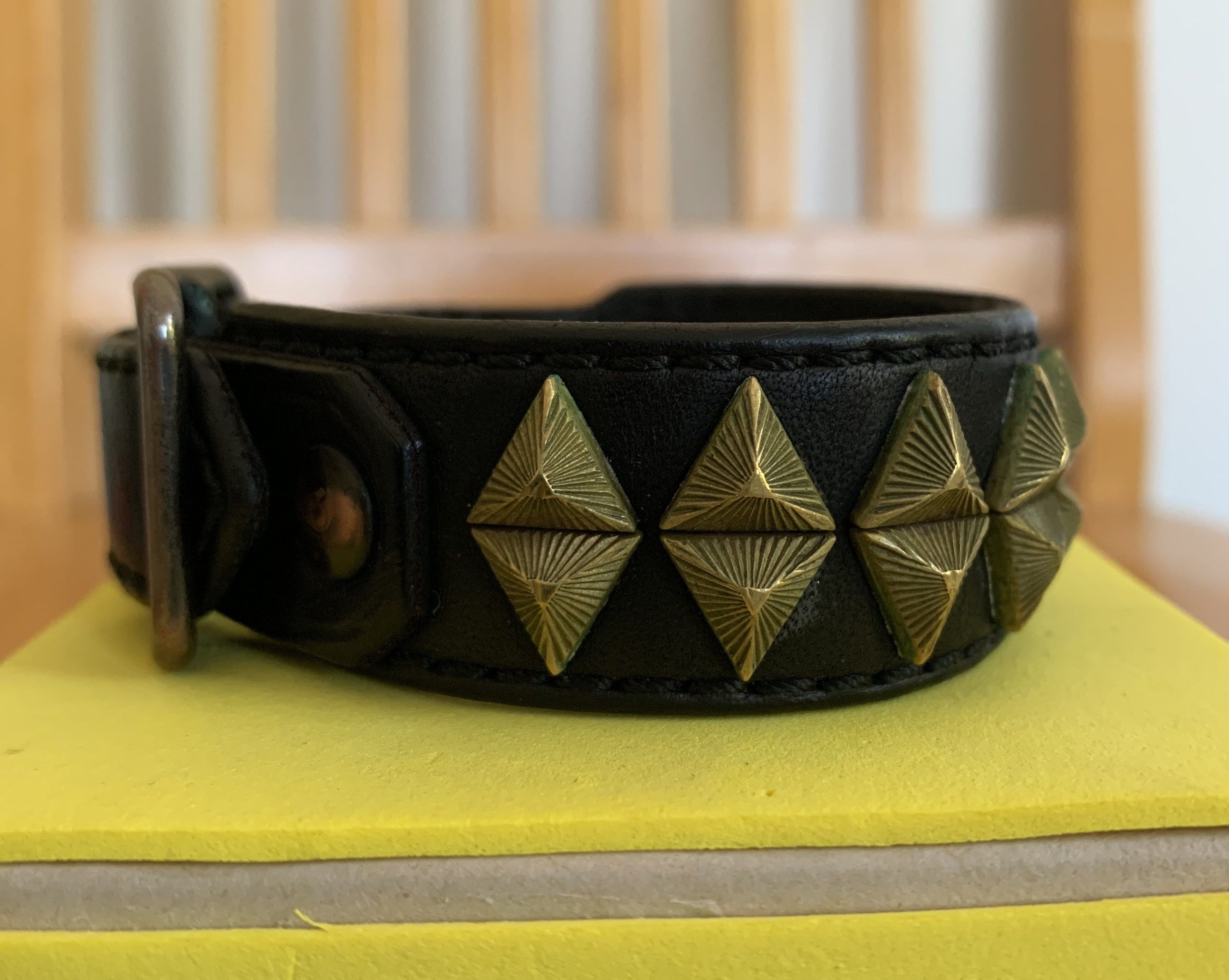 Blackmeans Blackmeans Studded Leather Bracelet Size ONE SIZE - 2 Thumbnail