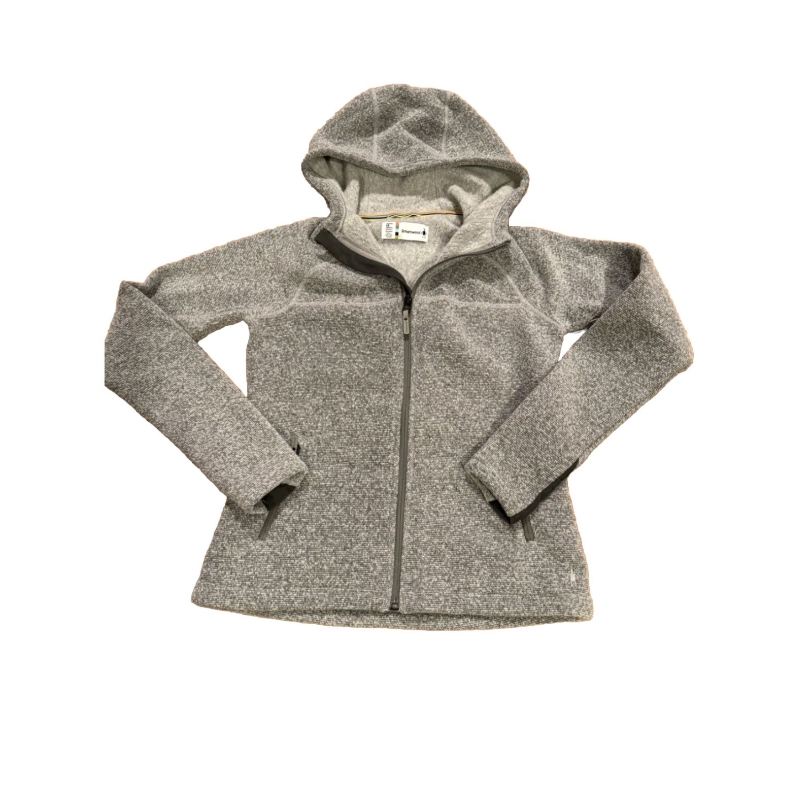Smartwool Smartwool Women's Hudson Trail Full Zip Fleece Sweater Jacket XS Wool Hoody Jacket Size XS / US 0-2 / IT 36-38 - 3 Thumbnail