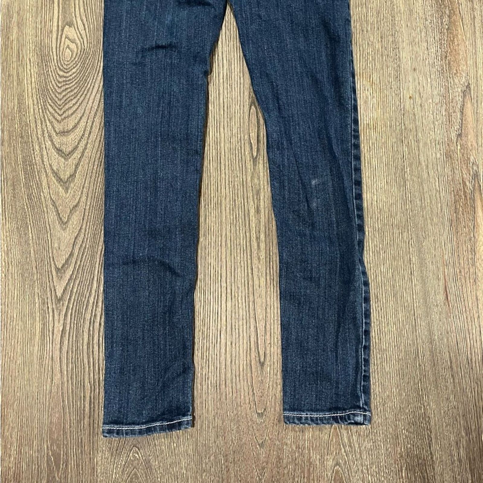 Other Shyanne Shy Skinny Jeans Whisker Embroidered Detail Denim Size 26" / US 2 / IT 38 - 4 Thumbnail