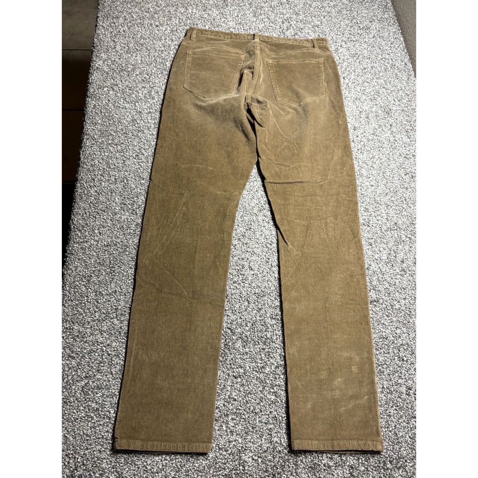 Flint And Tinder Flint and Tinder Corduroy Pants Mens 32x32 Brown Athletic Slim Fit Tapered Casual Size US 32 / EU 48 - 2 Thumbnail