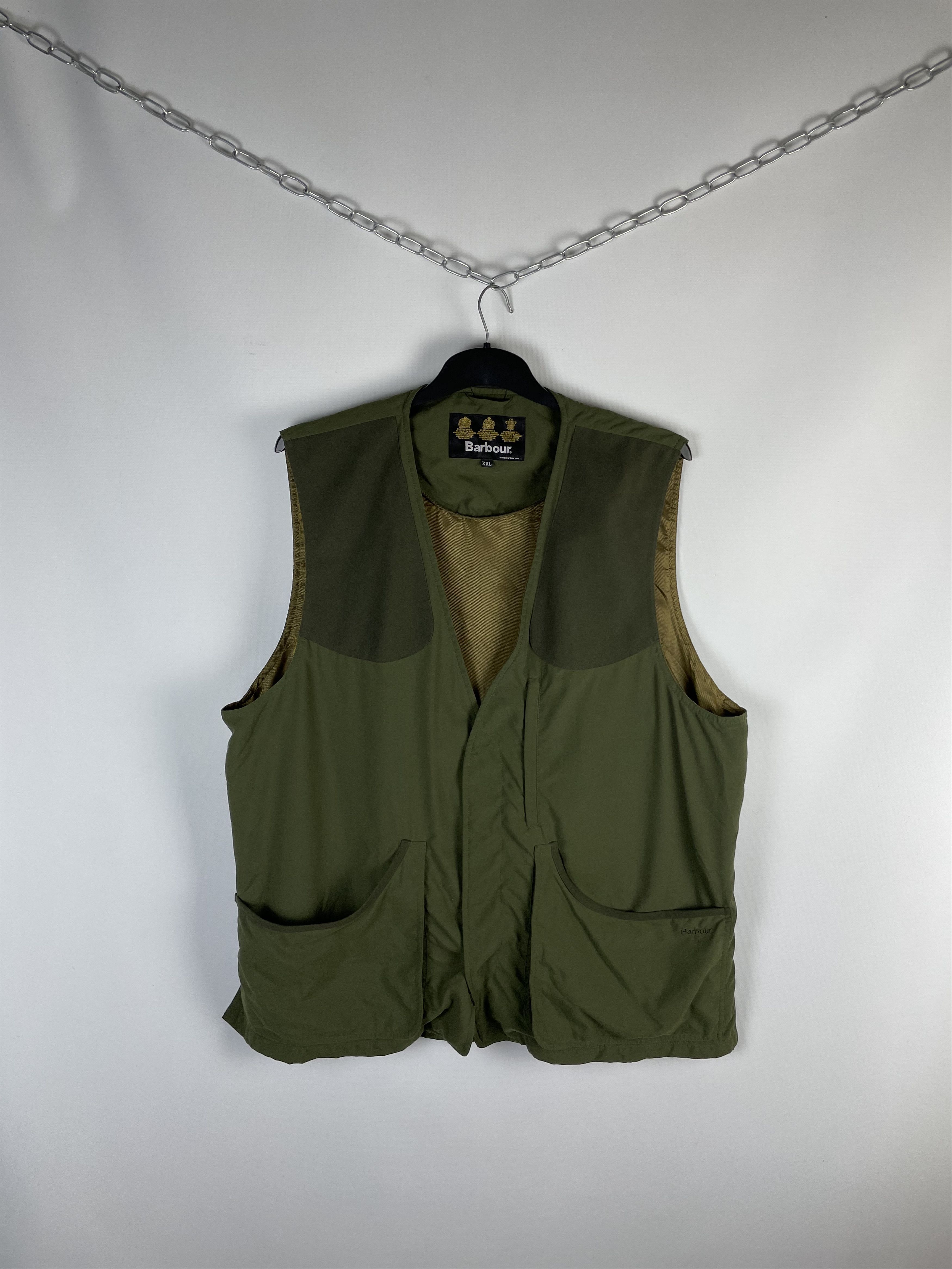 Barbour Mens Vintage BARBOUR Quilted Vest Size US XXL / EU 58 / 5 - 1 Thumbnail