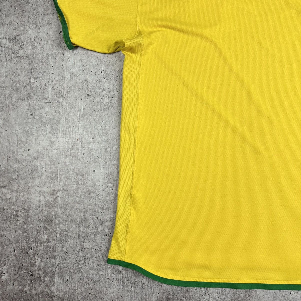 Nike 2006 Nike Brazil National Team Vintage Soccer Jersey Size US XXL / EU 58 / 5 - 13 Thumbnail