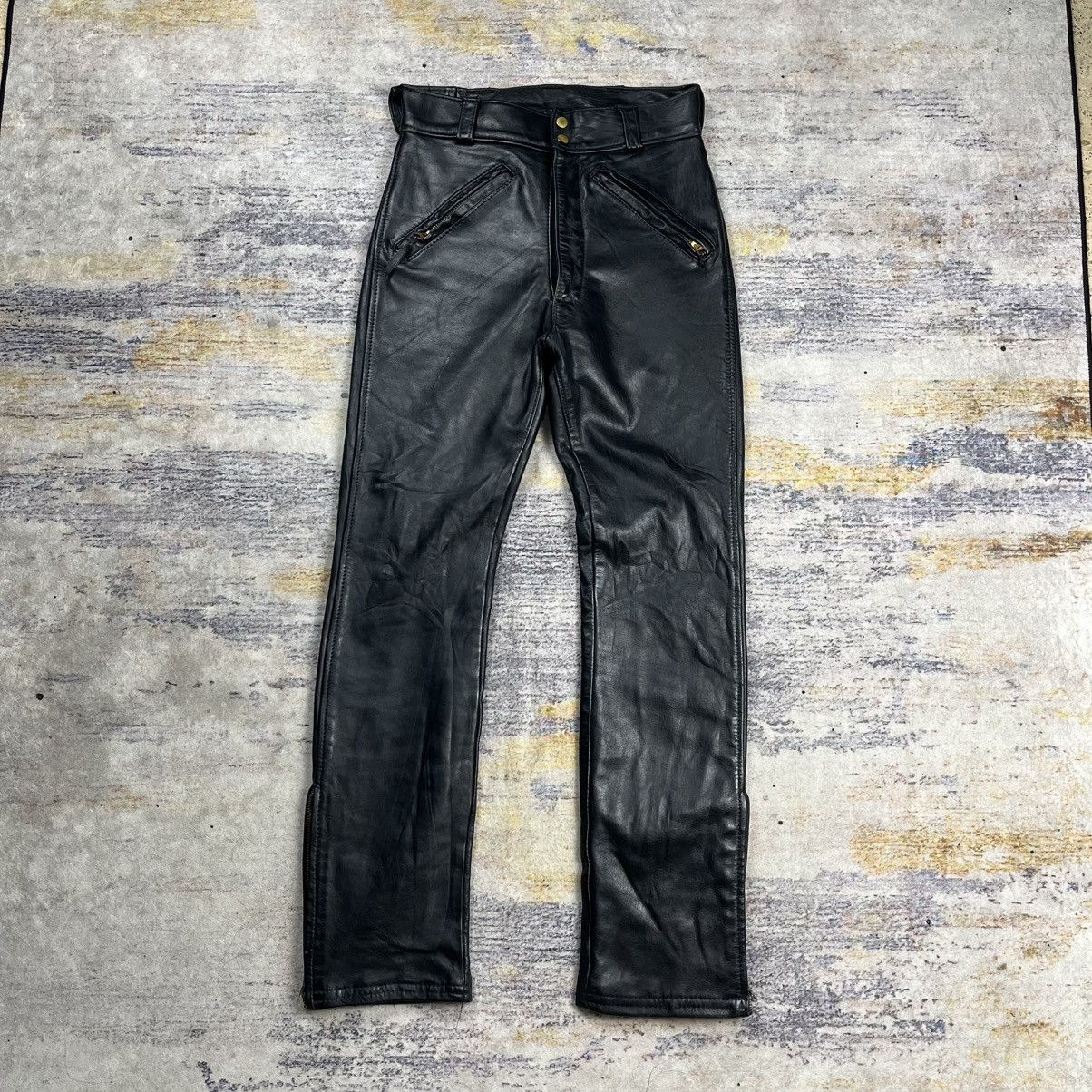 Isamu Katayama Backlash Vintage 70s Langlitz leather riding pants Size US 30 / EU 46 - 1 Thumbnail