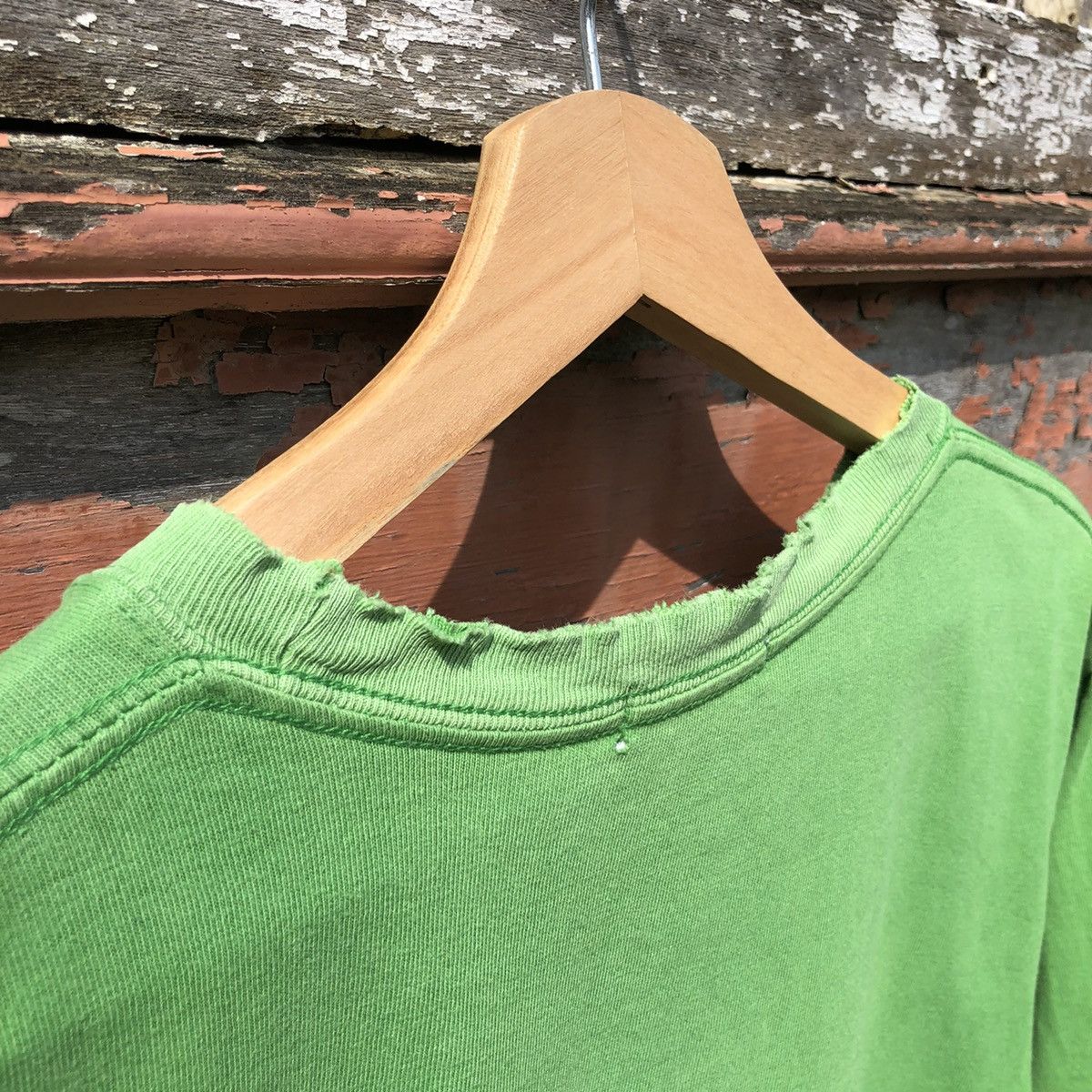 Japanese Brand 🔥Steals🔥 Distressed GREAT WOOD HOUSE Faded Tshirt Size US L / EU 52-54 / 3 - 14 Thumbnail