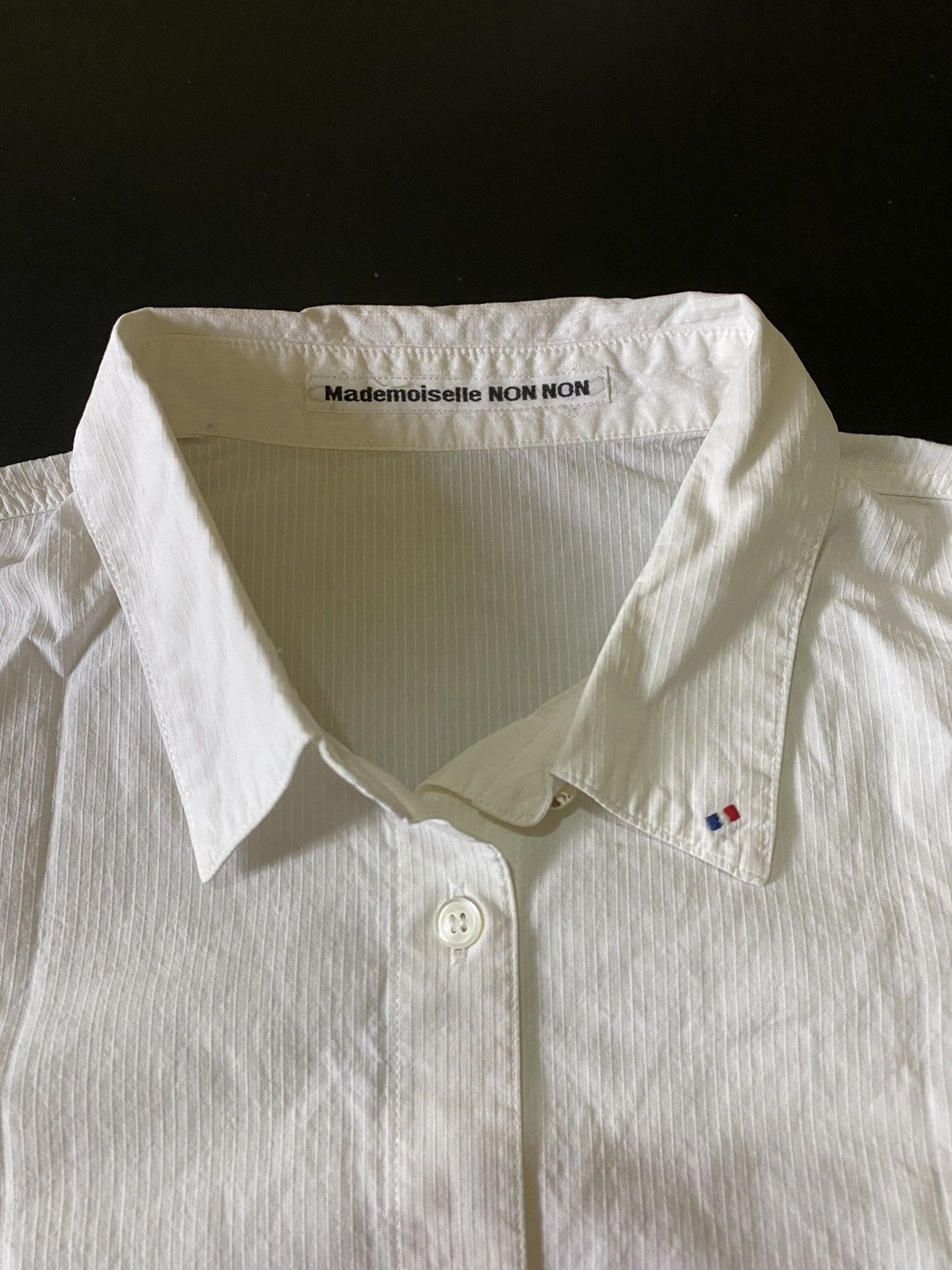 Issey Miyake × Japanese Brand × Mademoiselle Non Non shirt mademoiselle non non issey miyake Size US S / EU 44-46 / 1 - 2 Thumbnail