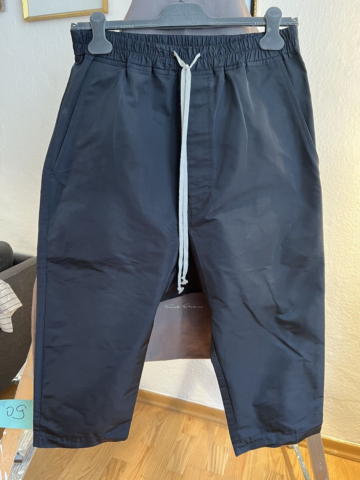 Rick Owens Rick Owens SS19 Babel cropped shorts | Grailed