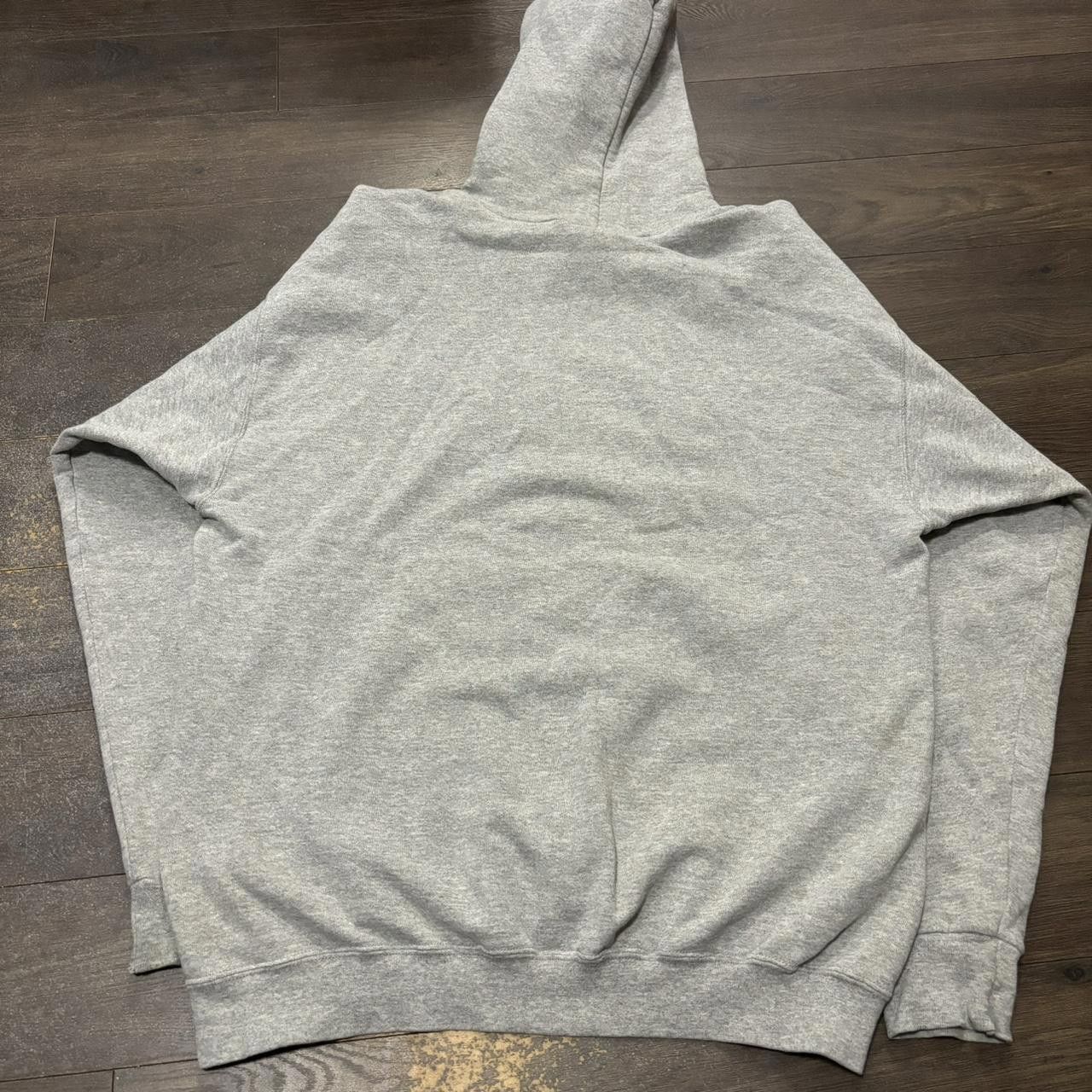 Nike Vintage Nike Felt Hoodie RARE Made In Usa 90s Size US M / EU 48-50 / 2 - 5 Thumbnail