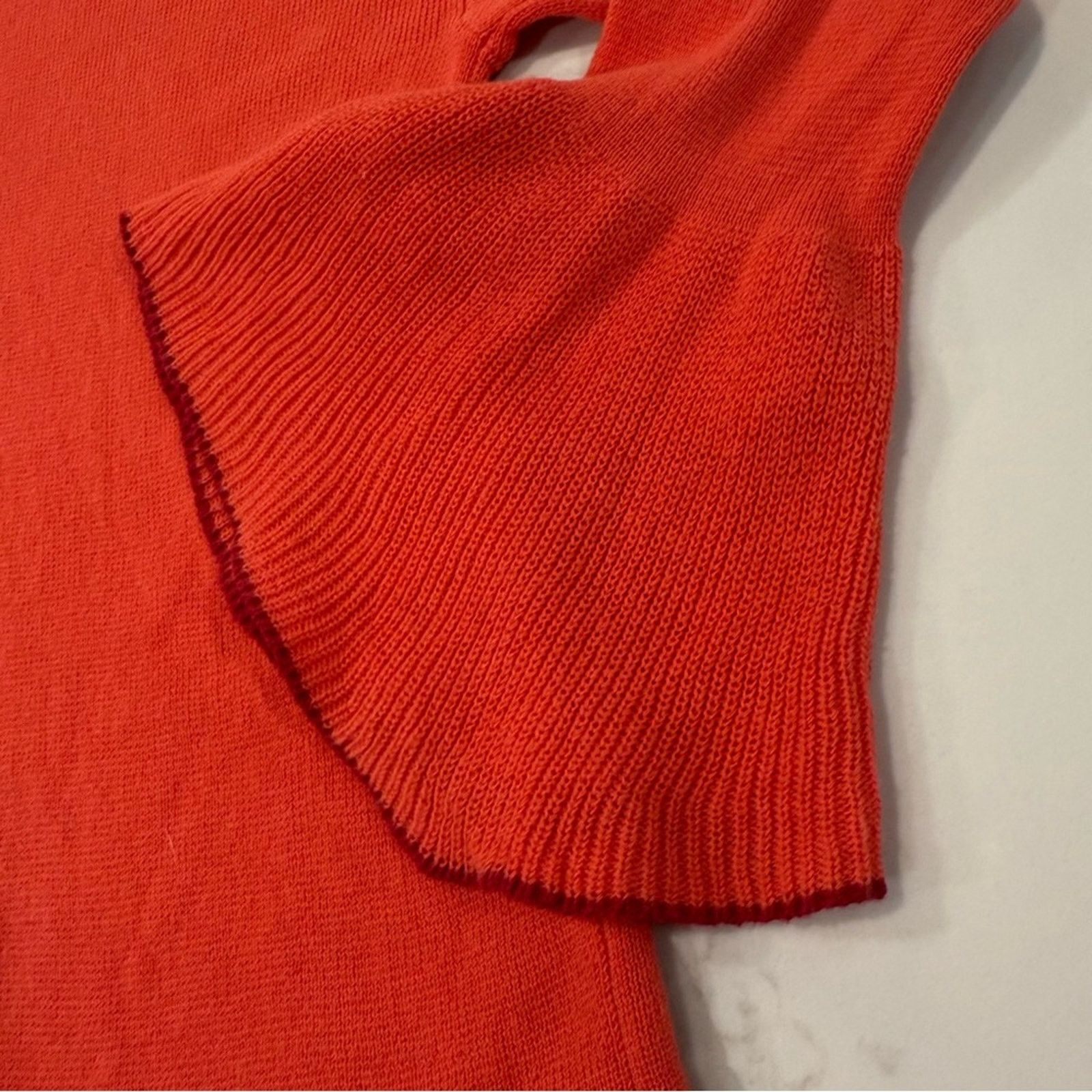Anthropologie Knitted & Knotted Anthropologie ColdShoulder Sweater WomenXS Size XS / US 0-2 / IT 36-38 - 3 Thumbnail