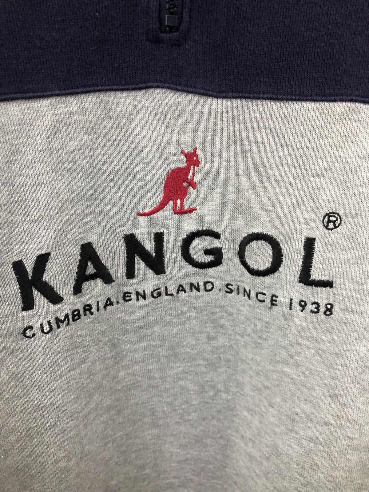 Kangol Rare Kangol Quarter Zip OG UK-JP Crossover Size US L / EU 52-54 / 3 - 5 Thumbnail