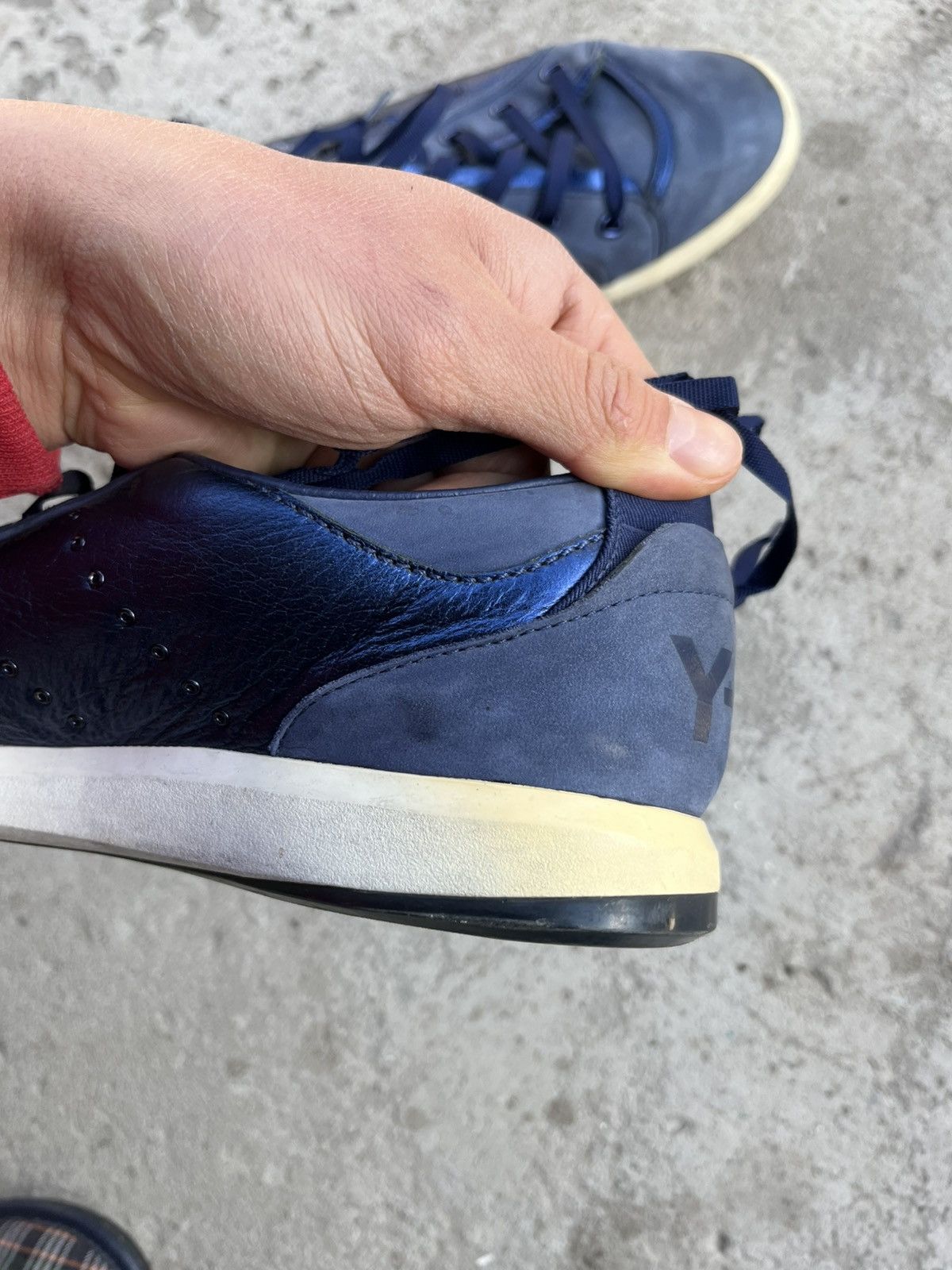 Adidas × Y-3 × Yohji Yamamoto AW09 Yohji Yamamoto x Adidas Y-3 Low Top Sneakers Shoes Y2K Size US 8 / EU 41 - 13 Thumbnail