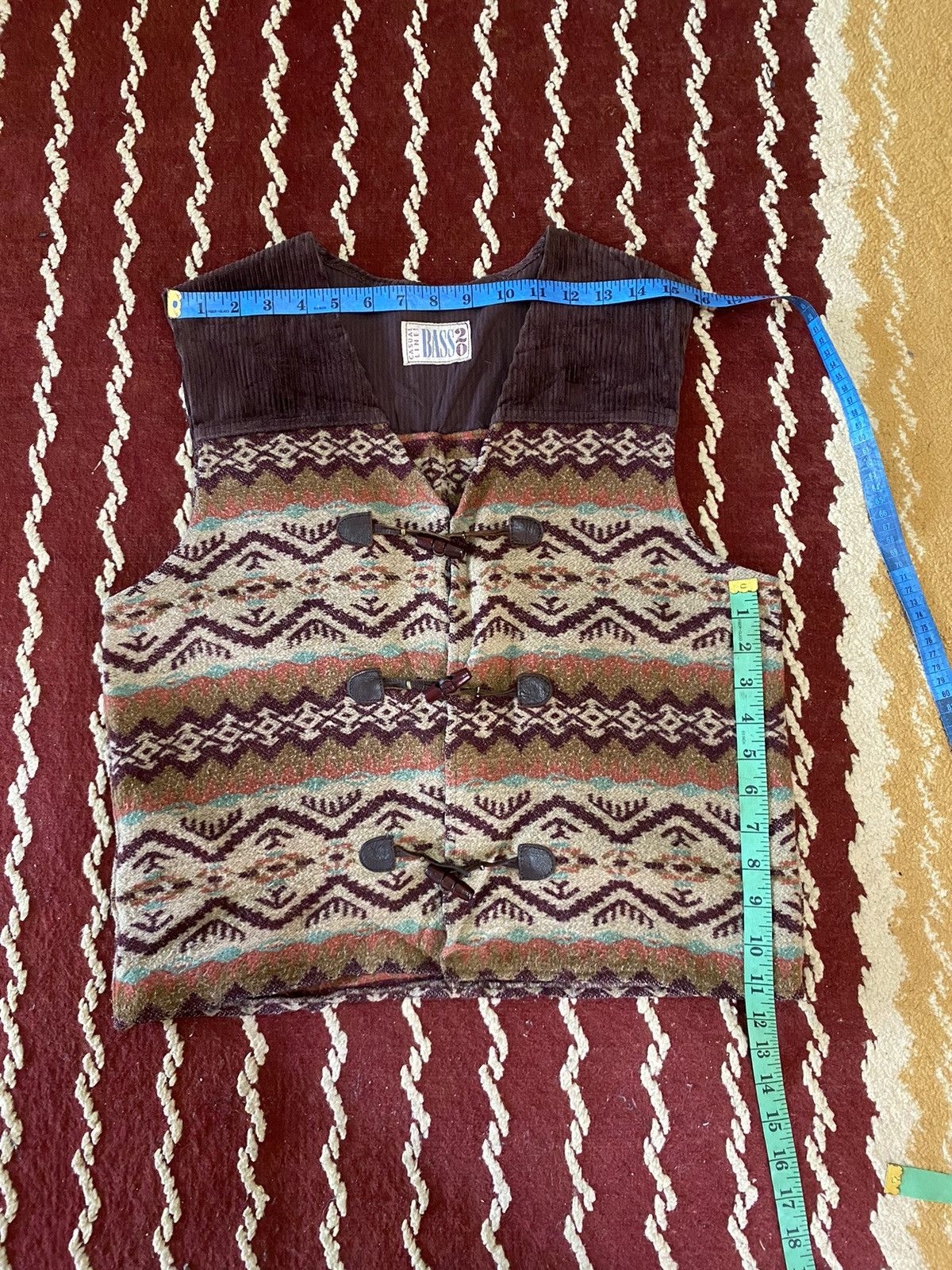 Native × Vintage VINTAGE NAVAJO CASUAL VEST Size US M / EU 48-50 / 2 - 6 Thumbnail
