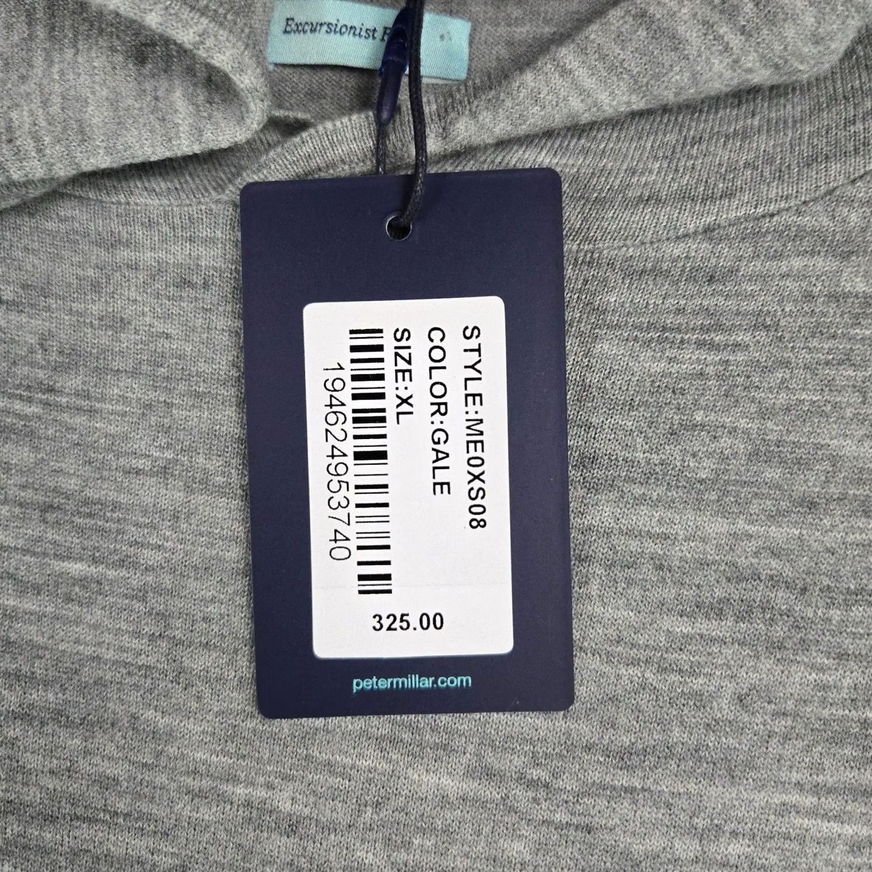 Peter Millar Peter Millar Excursionist Merino Wool Hooded Sweater XL Mens Gray Size US XL / EU 56 / 4 - 4 Thumbnail