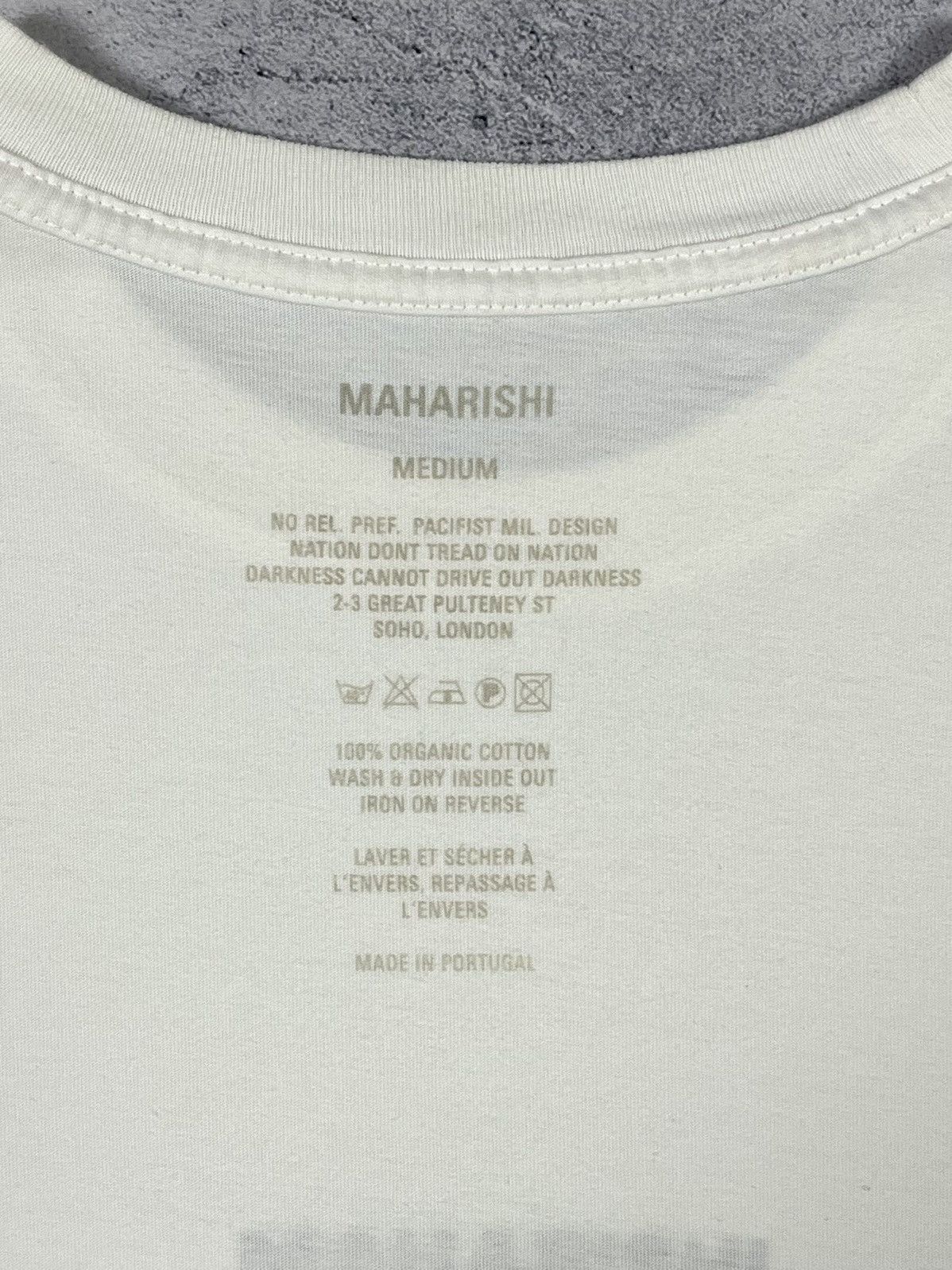 Maharishi Maharishi Embroidered Big Logo T Shirt Size US M / EU 48-50 / 2 - 5 Thumbnail