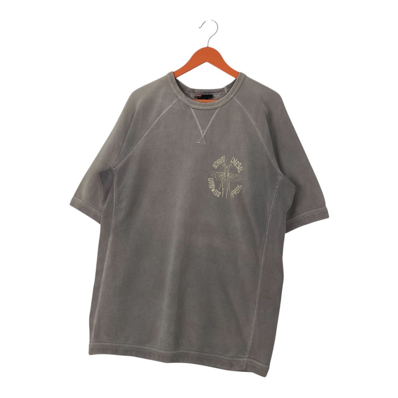 Diesel Vintag Diesel Short Sleeve Pullover Sweatshirt Size US L / EU 52-54 / 3 - 3 Thumbnail