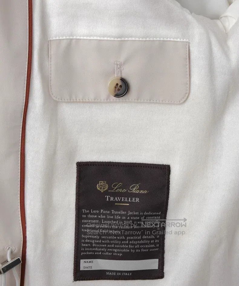 Loro Piana Loro Piana Classic Women's Mini Traveller Jacket Size S / US 4 / IT 40 - 5 Thumbnail