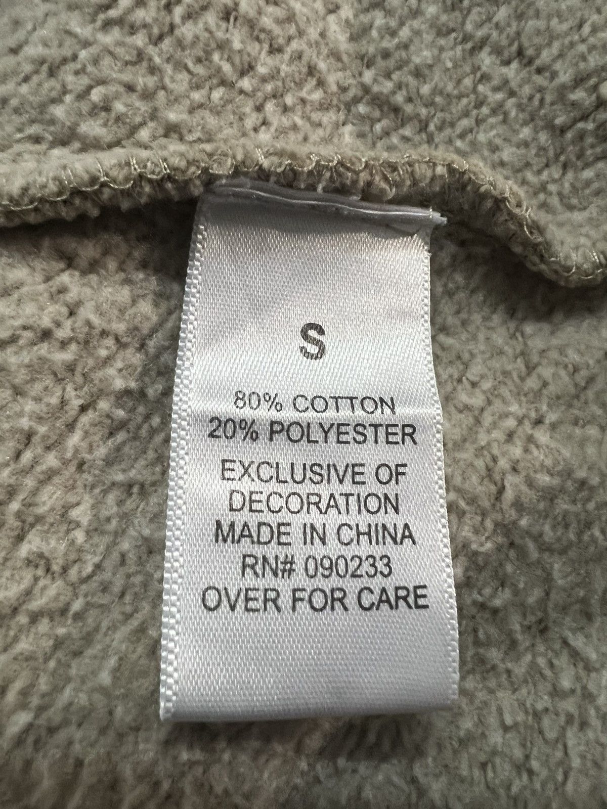 Essentials × Fear of God Fear of God Essentials Full Zip Vest sleeveless beige Size US S / EU 44-46 / 1 - 10 Thumbnail