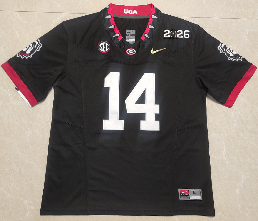 Other Georgia Bulldogs #14 Gunner Stockton College Football Size US L / EU 52-54 / 3 - 1 Thumbnail