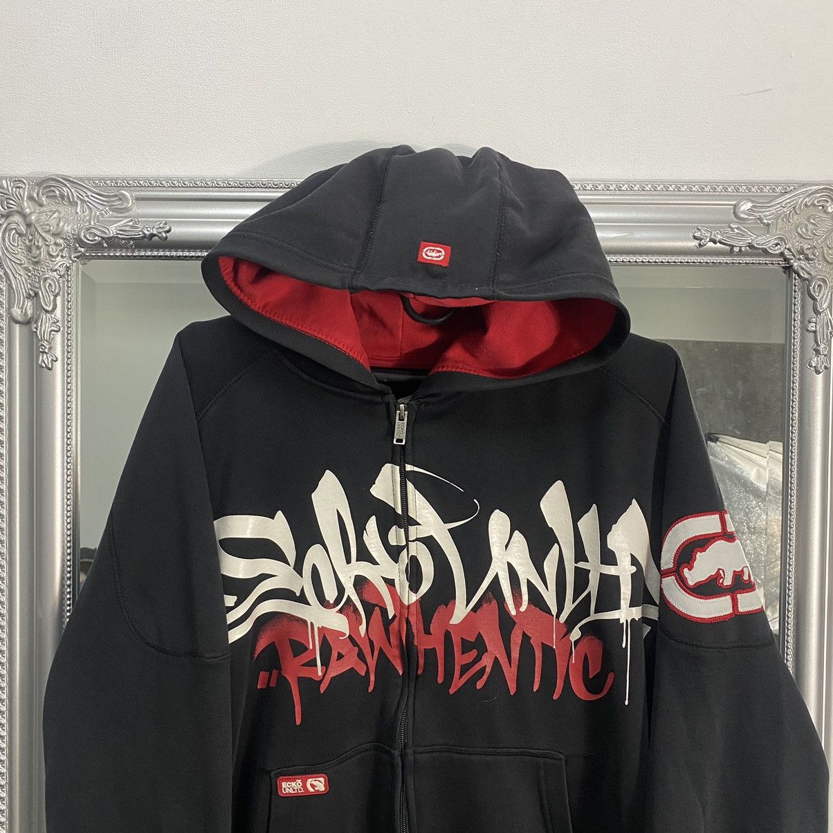 Ecko Unltd. Vintage Y2K Ecko Zip-hoodie Size US M / EU 48-50 / 2 - 2 Thumbnail
