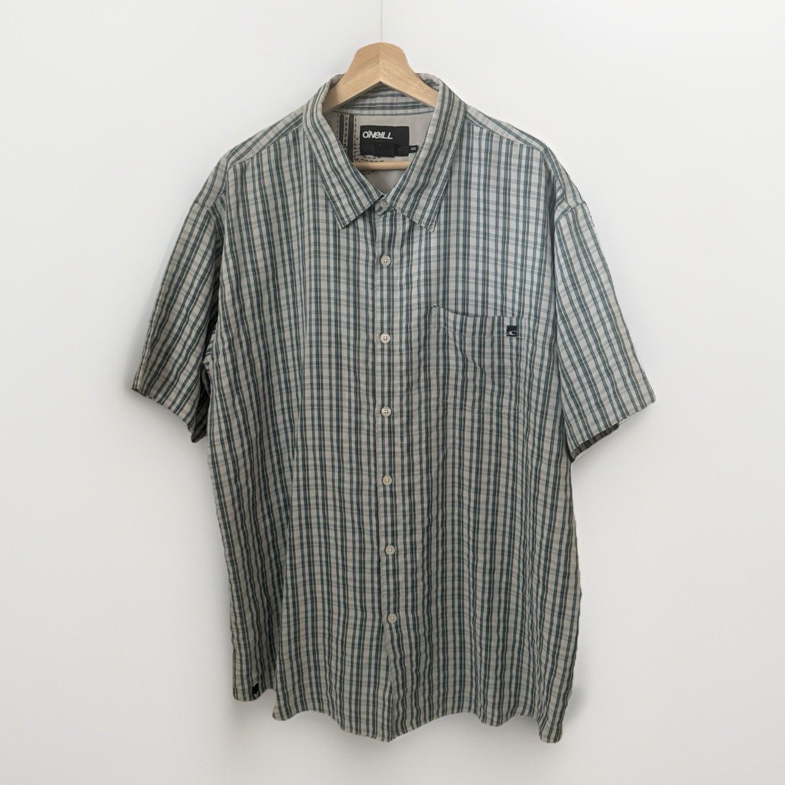 O'Neill Oneill Shirt Polynosic Plaid Button Casual Beach Surf Boat Size US XXL / EU 58 / 5 - 1 Thumbnail