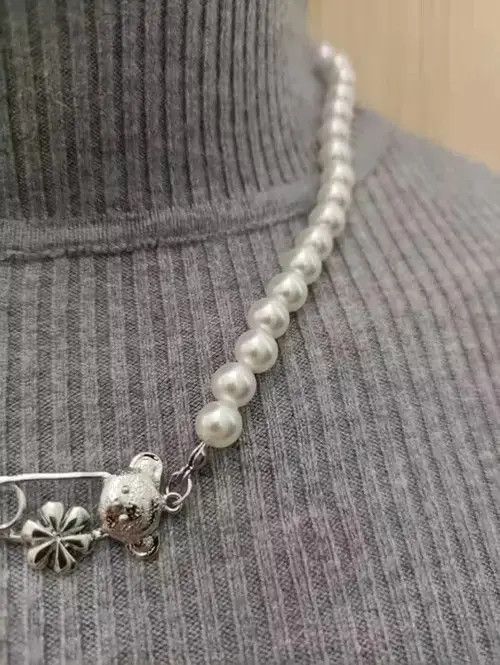 VIBE Pin Bear Punk Necklace Chain Choker Size ONE SIZE - 4 Thumbnail