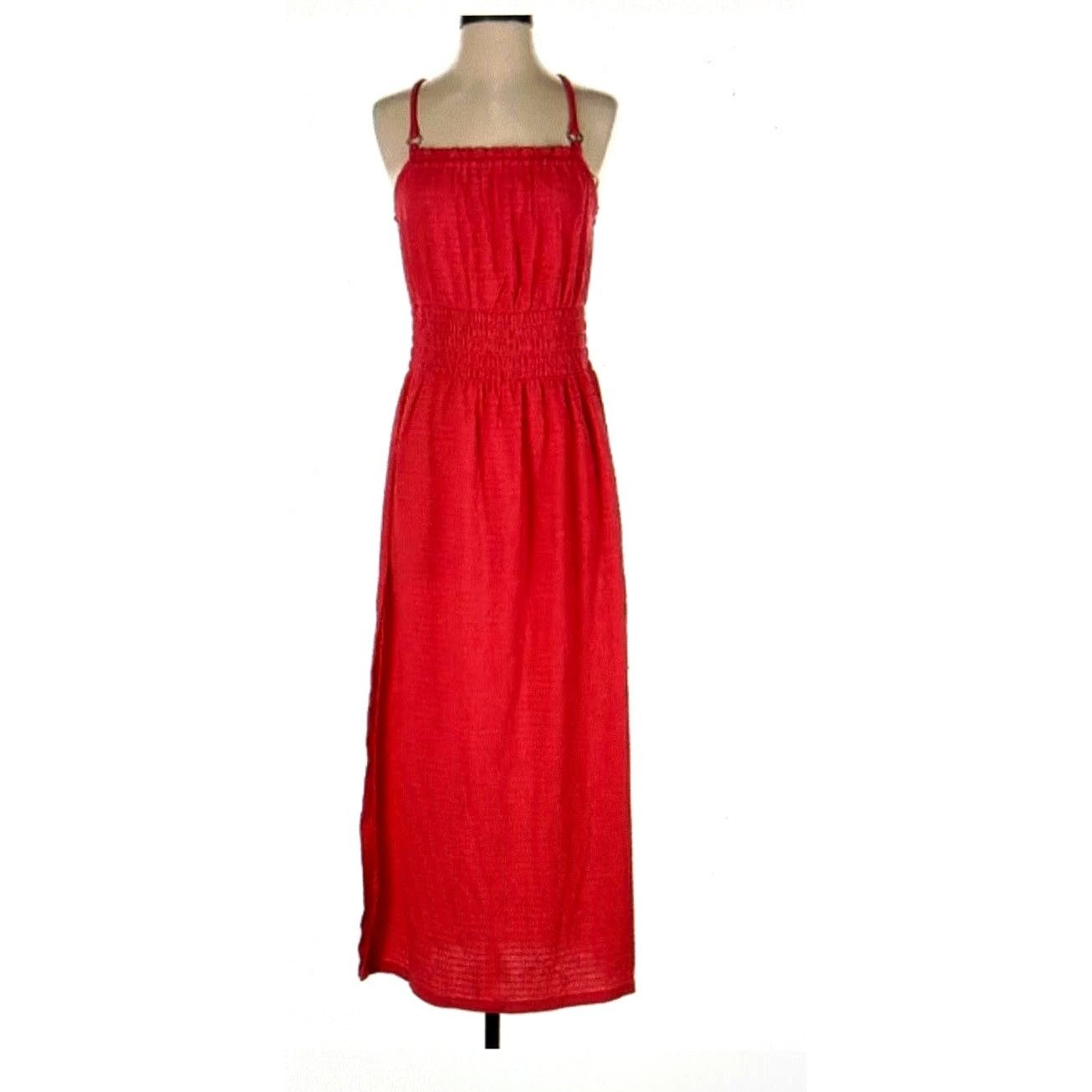 Michael Kors Michael Kors Geranium Smocked Maxi Dress Geranium S Size S / US 4 / IT 40 - 13 Thumbnail